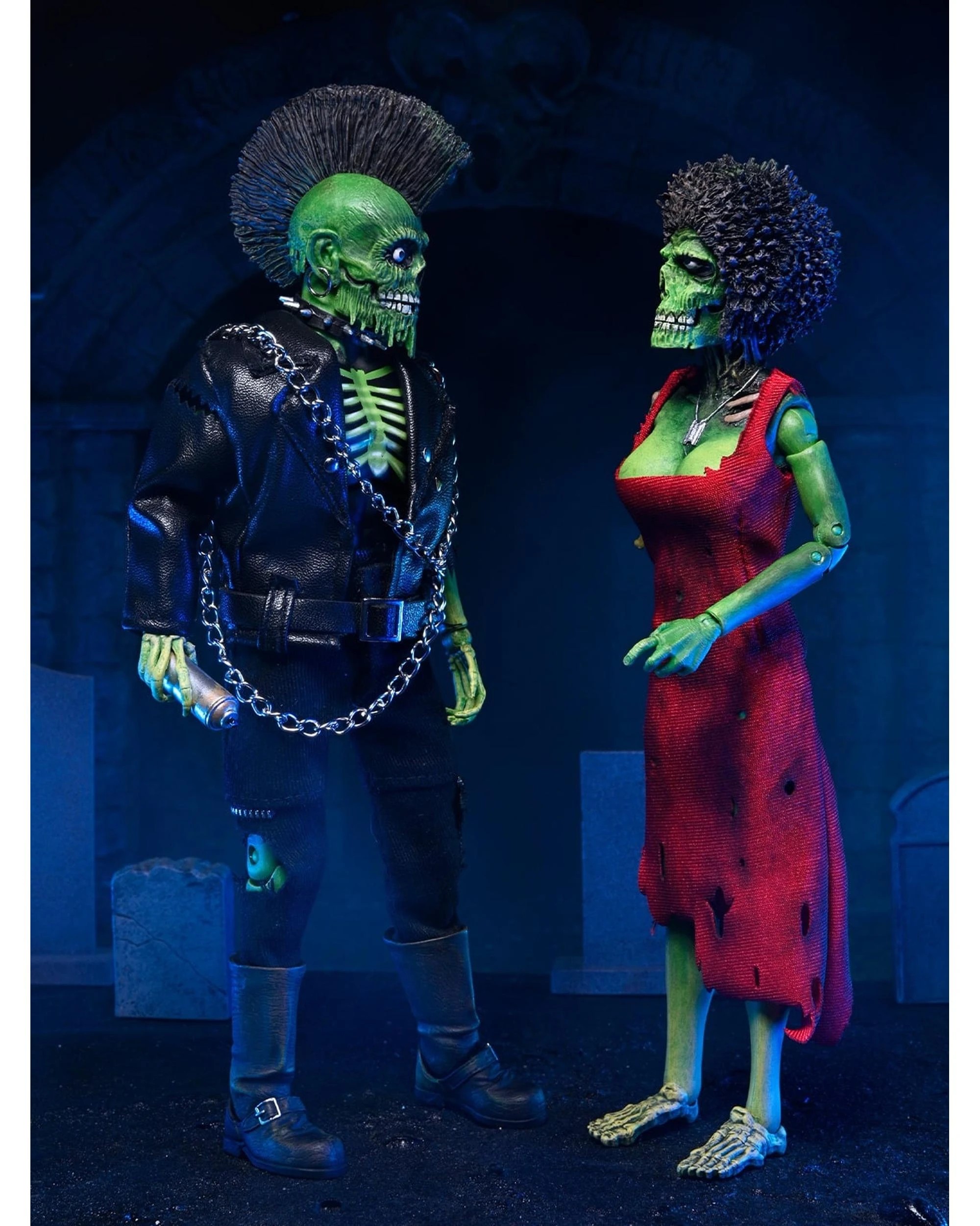 6 Return of the Living Dead Trash and Suicide Clothed 8 inch Scale Action Figure 2 Pack, 6 of 6