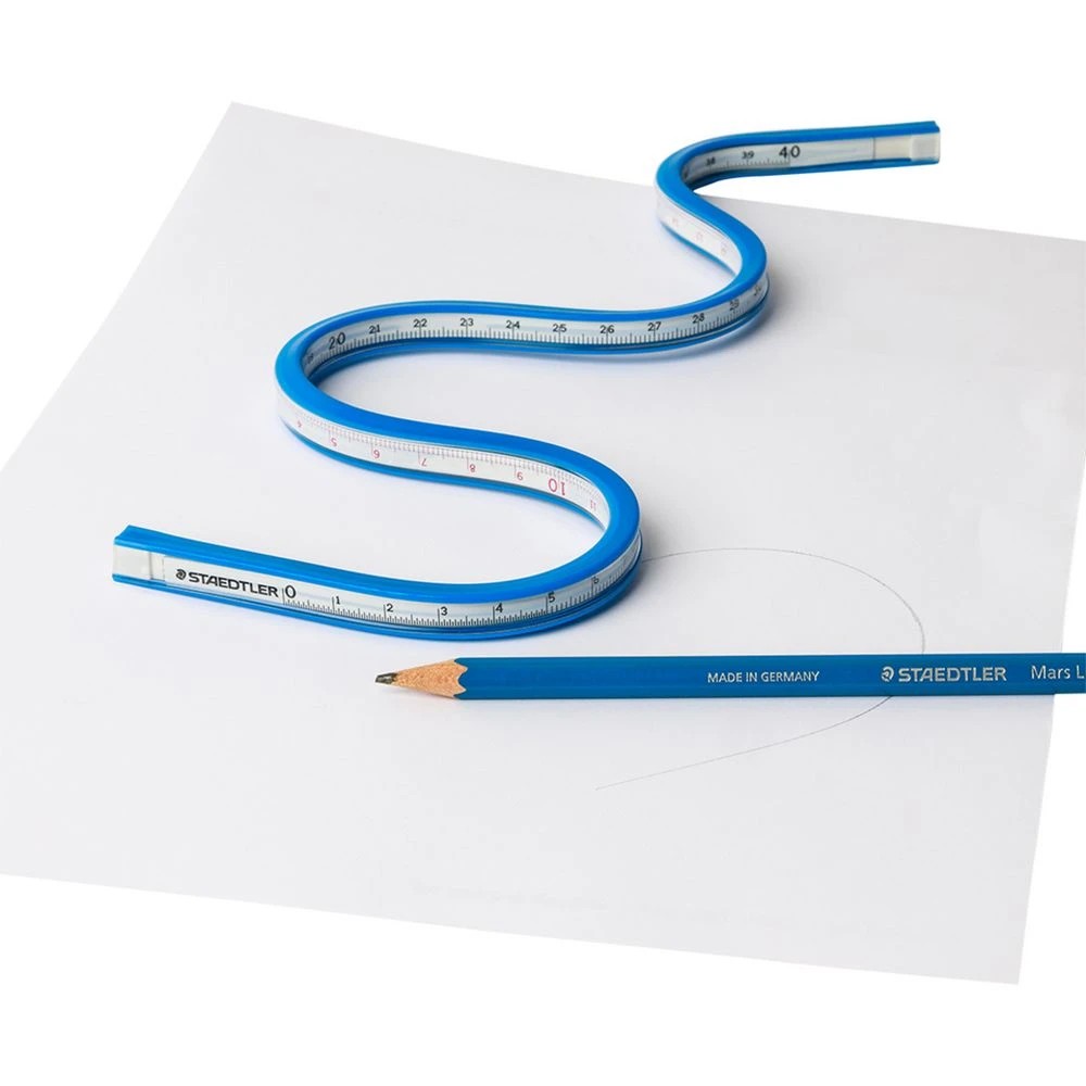 4 Staedtler 400mm Flexible Curve Ruler, 4 of 6
