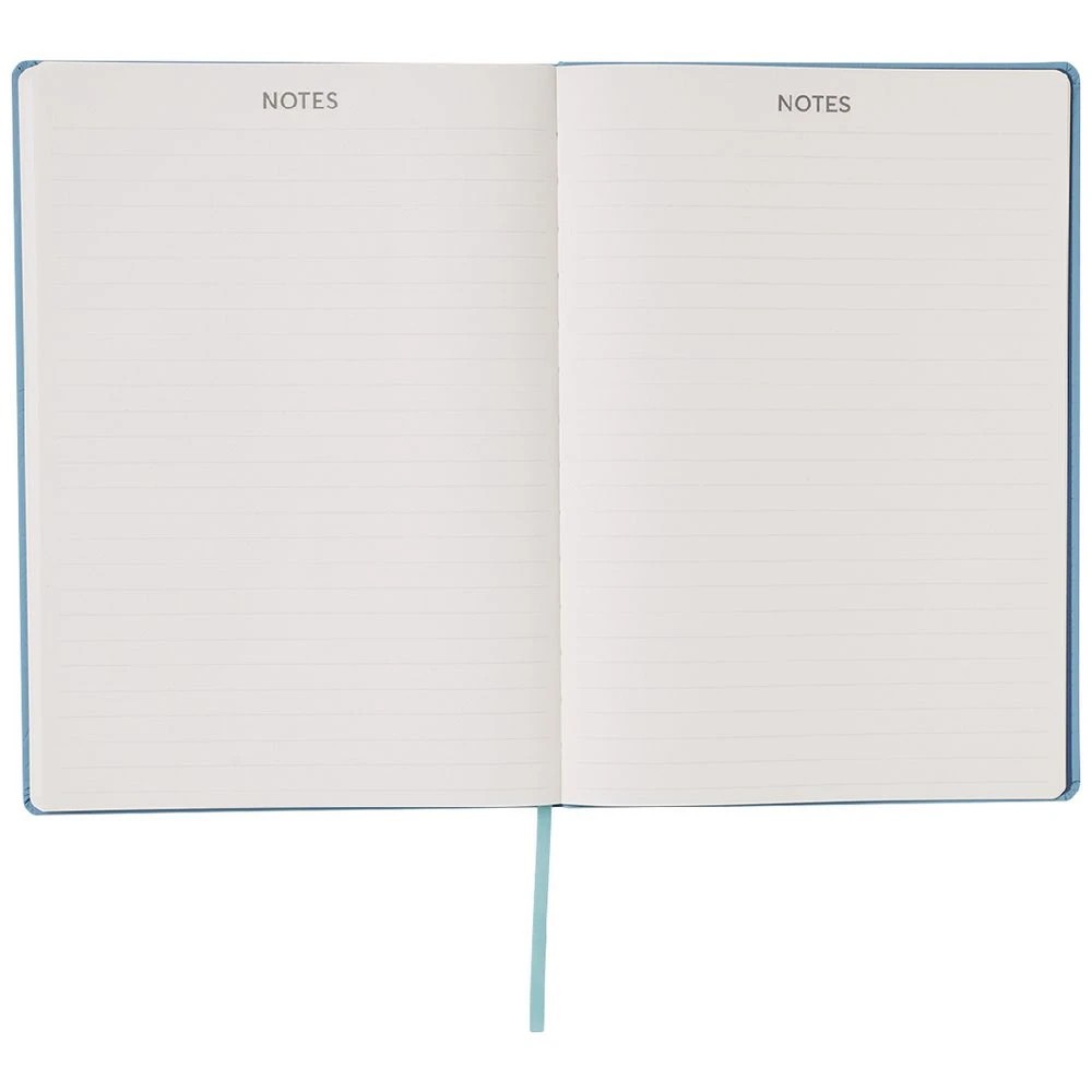 8 J.Burrows A4 Week to View 2025 Embossed Diary Blue, 8 of 8