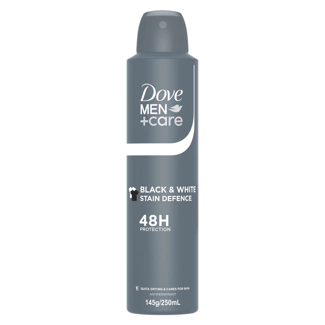 1 Dove Men+ Care Antiperspirant Black & White Stain Defense Deodorant, 1 of 5