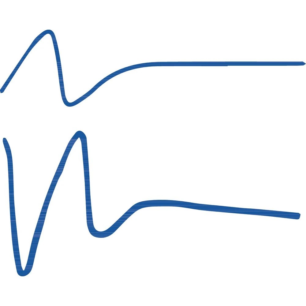 2 Uni-ball Prockey Dual Permanent Marker Fine Blue, 2 of 2