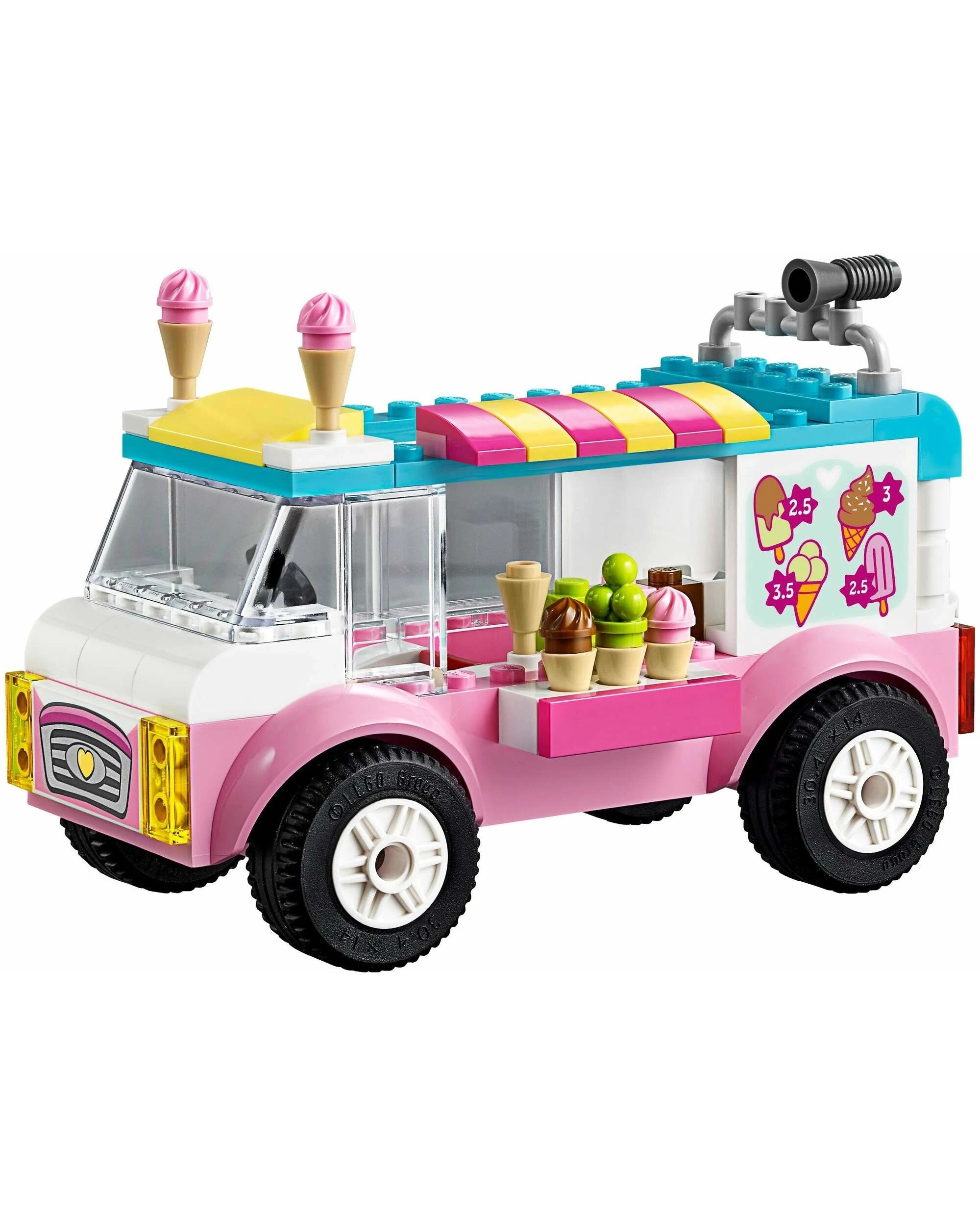 LEGO 10727 Emma's Ice Cream Truck Playset - Building Toy for Kids 4-7 ...