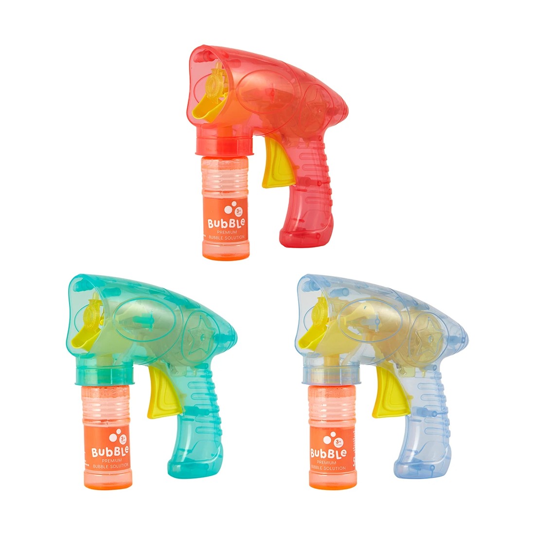 2 Light Up Bubbles Blaster - Assorted, 2 of 10
