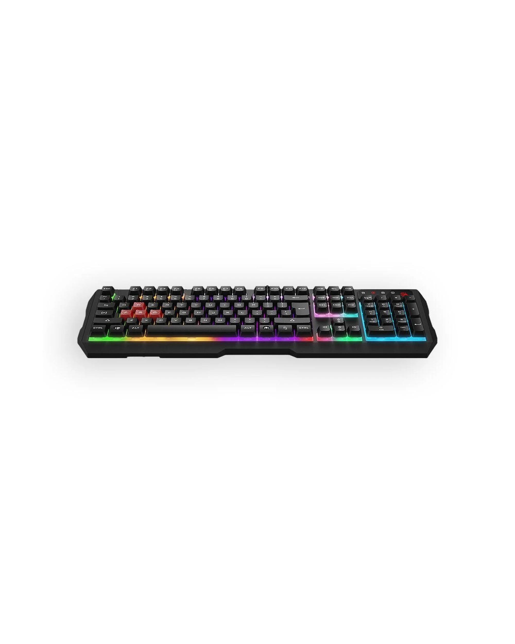 4 Bloody B315N Black USB Wired FullSize Neon Backlit Gaming Keyboard, 4 of 5