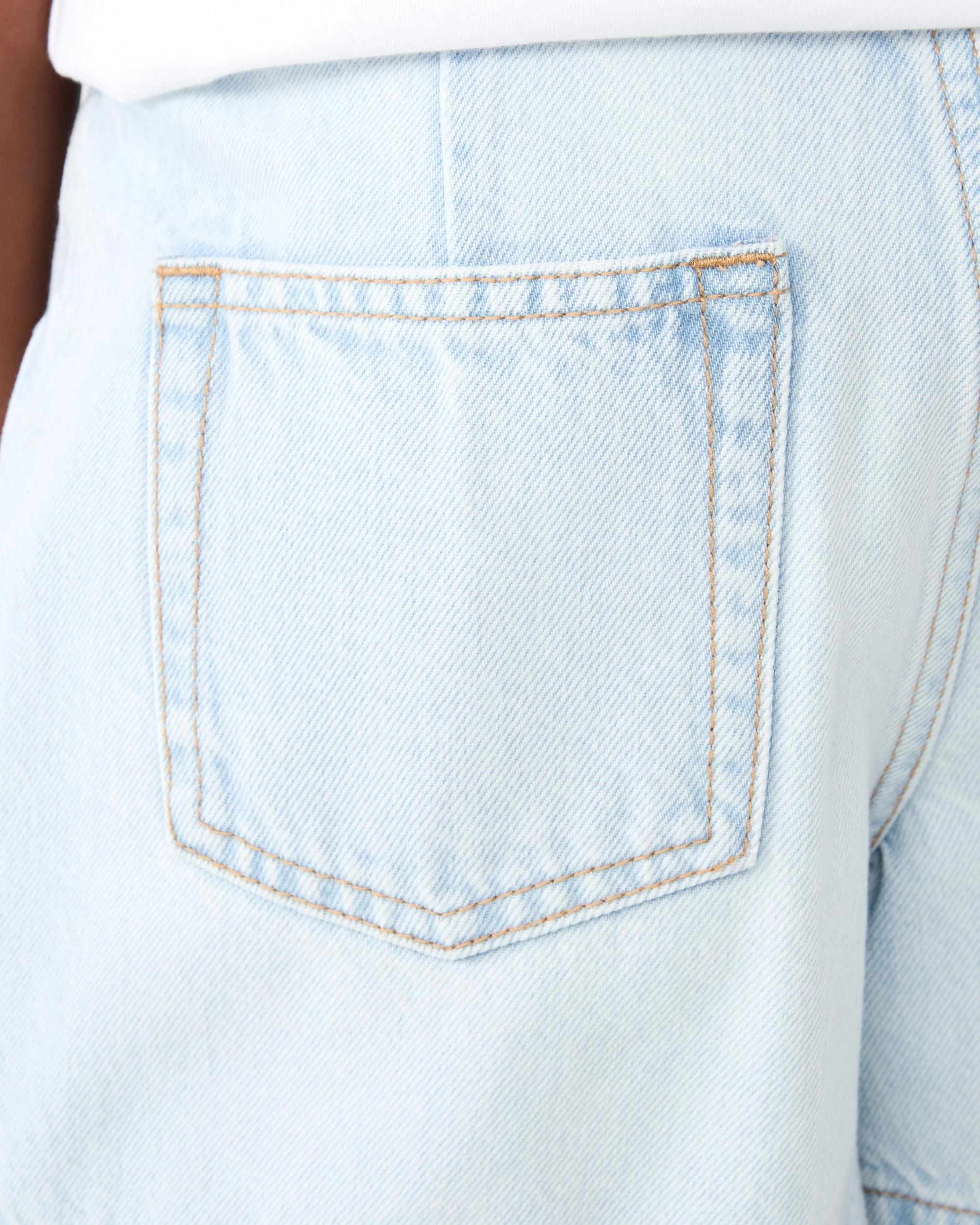 6 Denim Skort Light Wash, 6 of 9