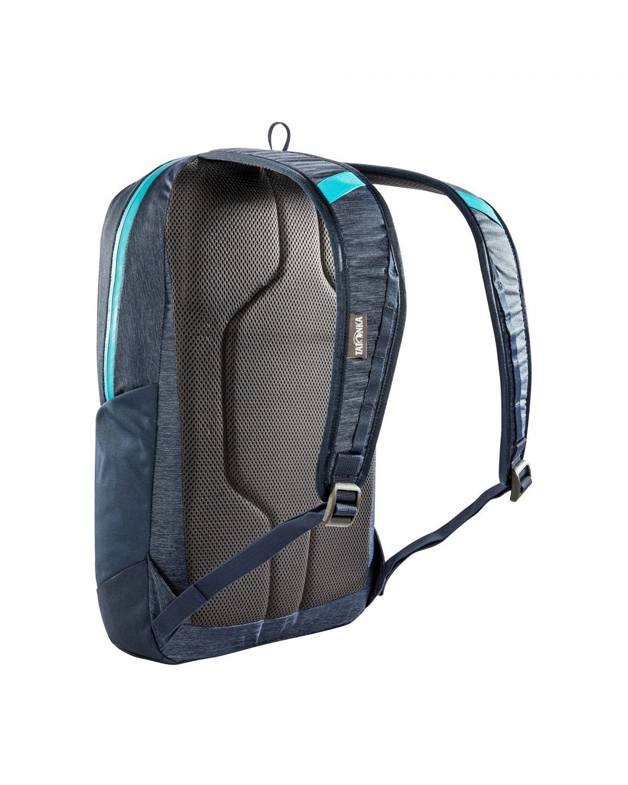 3 Tatonka City Pack 20L Backpack Padded Back Recycled Materials Daypack Key Holder - Blue, 3 of 6