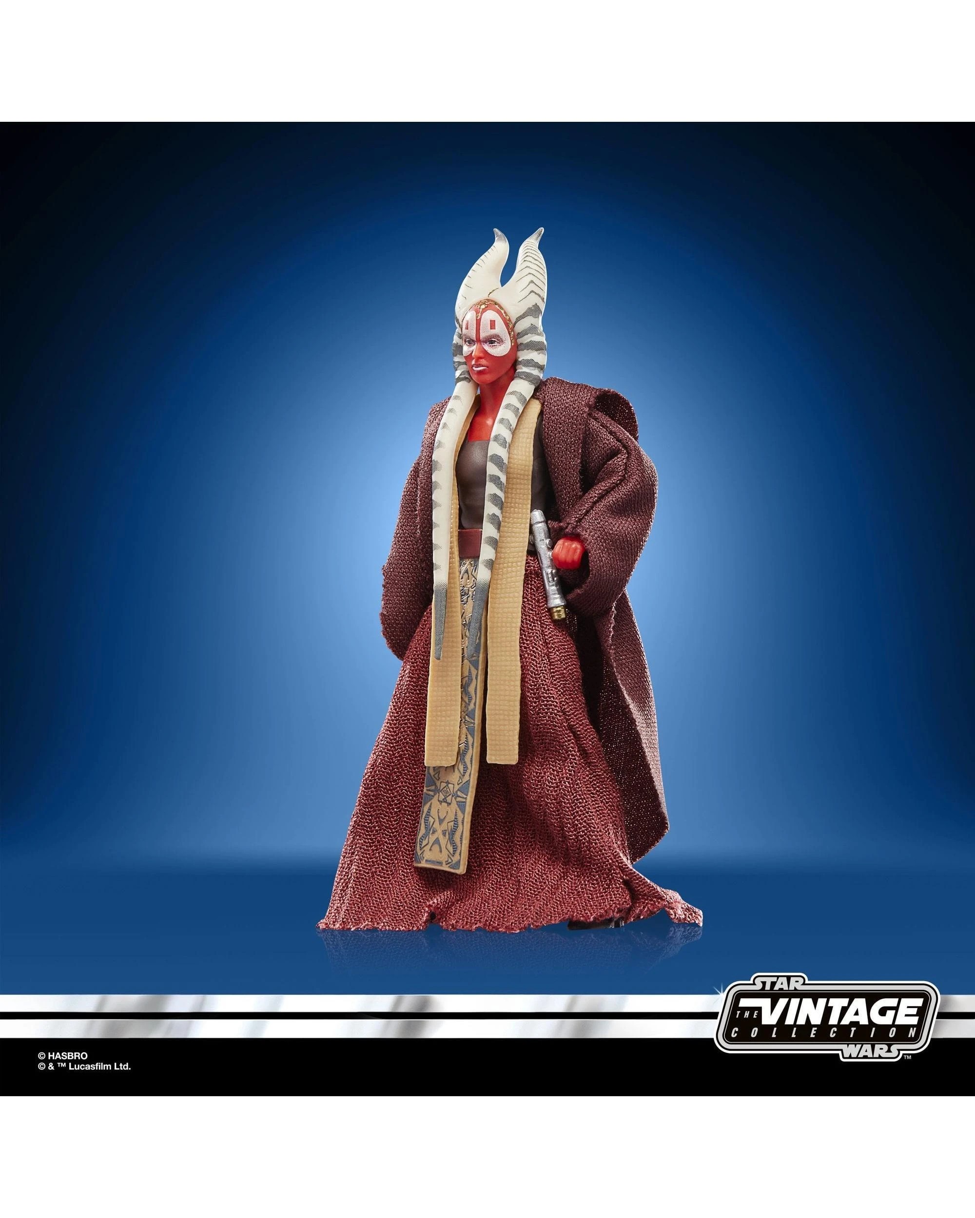 4 Star Wars: The Vintage Collection Attack of the Clones Shaak Ti Action Figure, 4 of 10