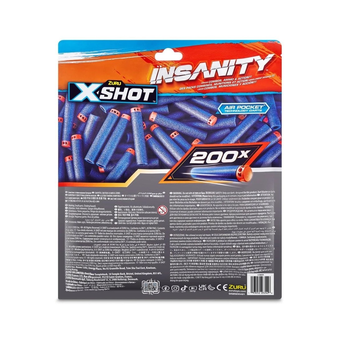 7 200 Piece Zuru X-Shot Insanity Darts Refill Pack, 7 of 8
