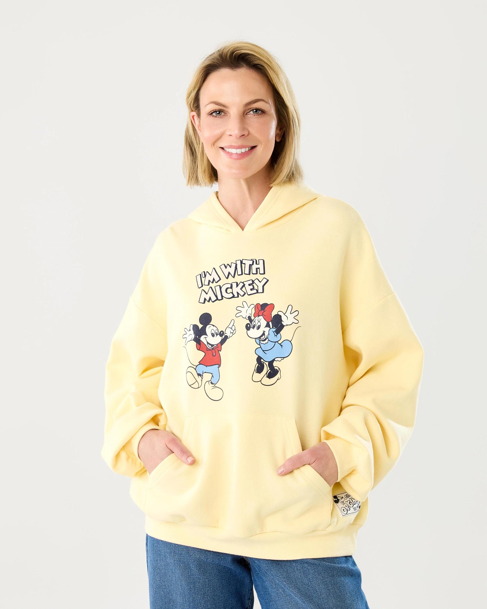 1 Long Sleeve Mickey Mouse License Hoodie Withmckey, 1 of 8