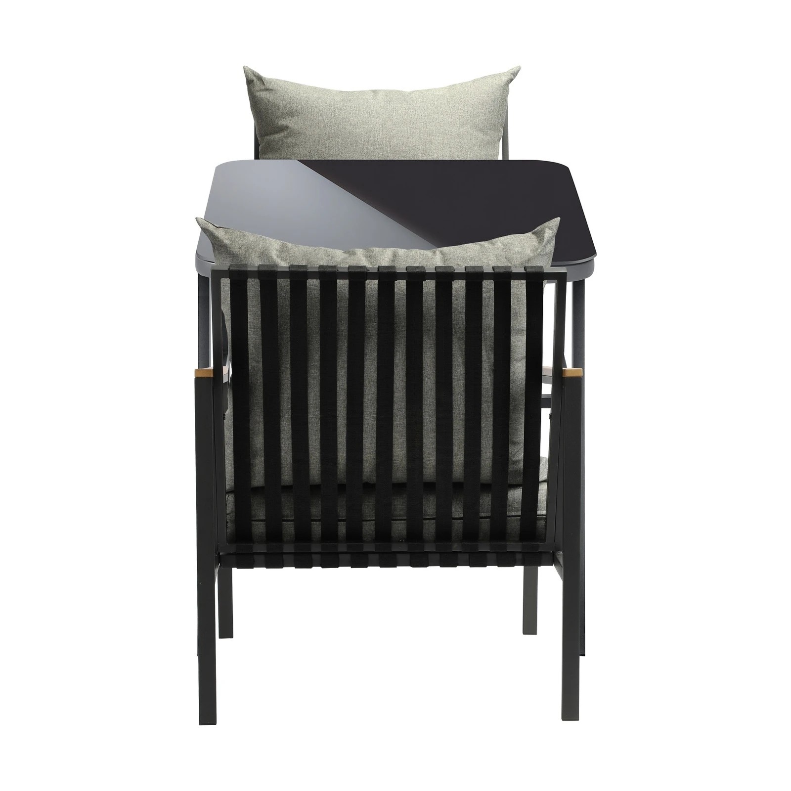 4 Livsip Outdoor Dining Set Table And Chairs Patio Furniture Garden Setting 3pcs
 - Multi, 4 of 10