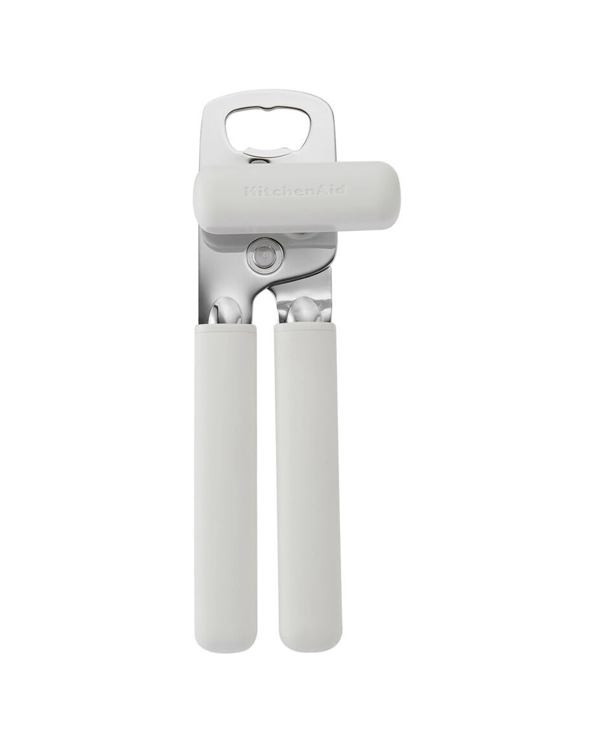 3 KitchenAid 2pk Metal Multi Purpose Tin Opener With Bottle Opener Durable Ergonomic - White, 3 of 6