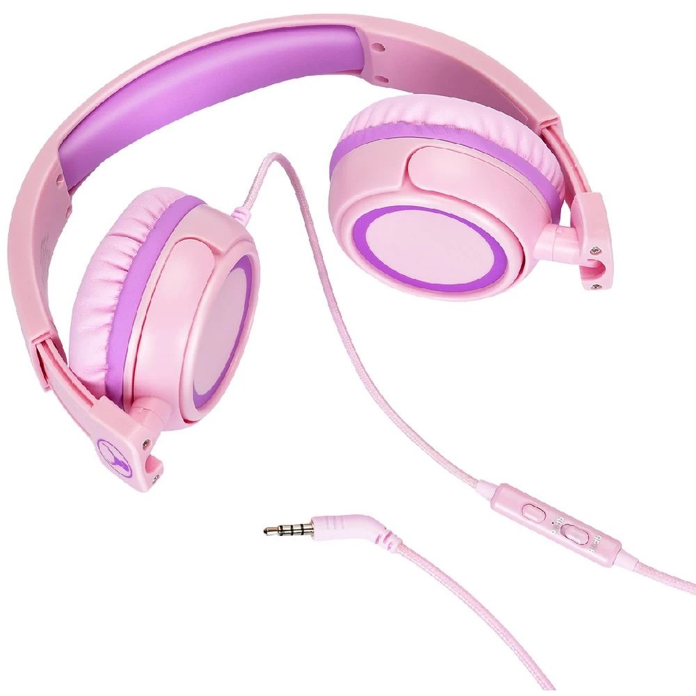 5 BONELK Comfort Kids Wired Headphones Pink/Purple, 5 of 7