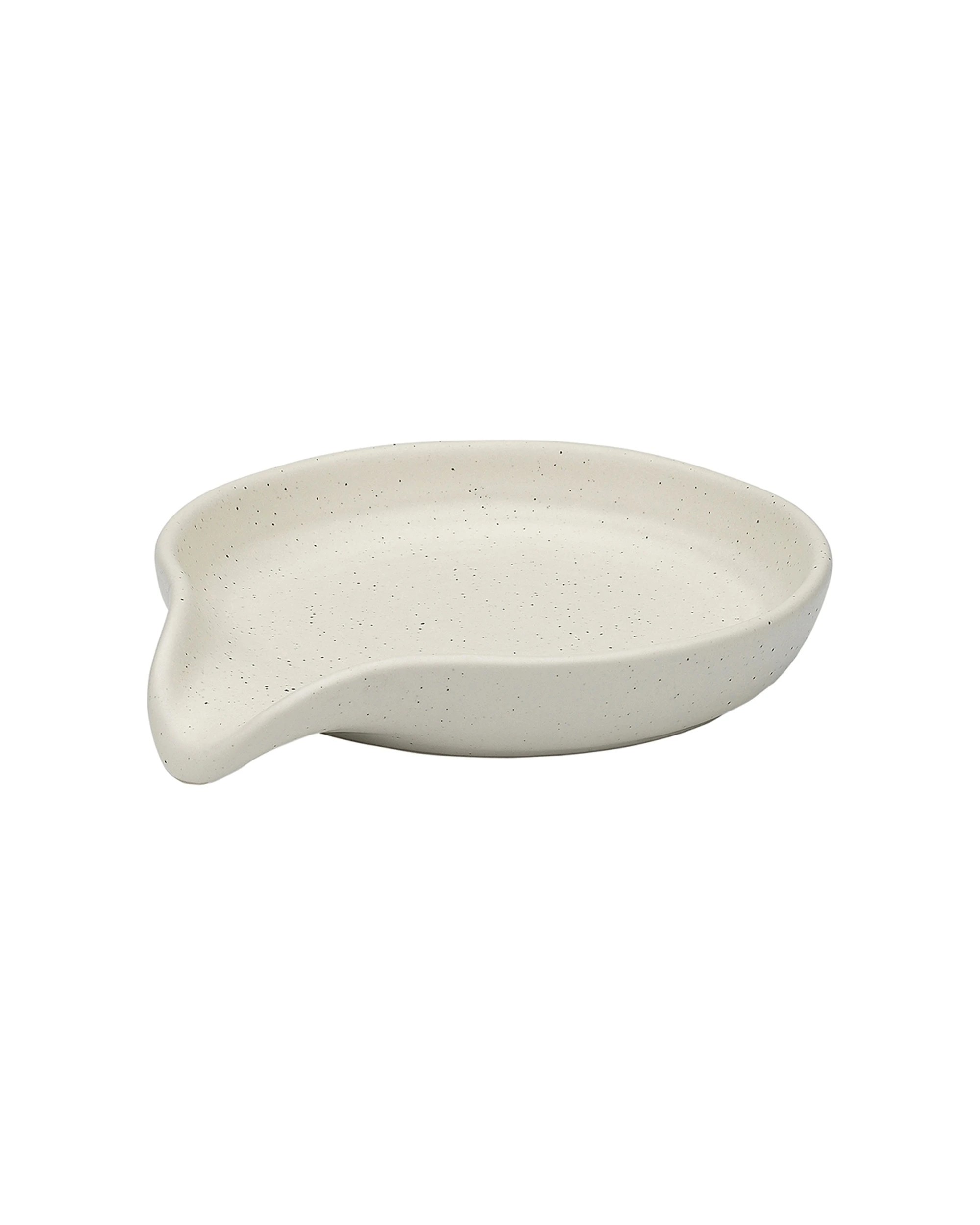 1 Ecology Ottawa Stoneware Spoon Rest Stoneware 12x14cm - Pattern, 1 of 4