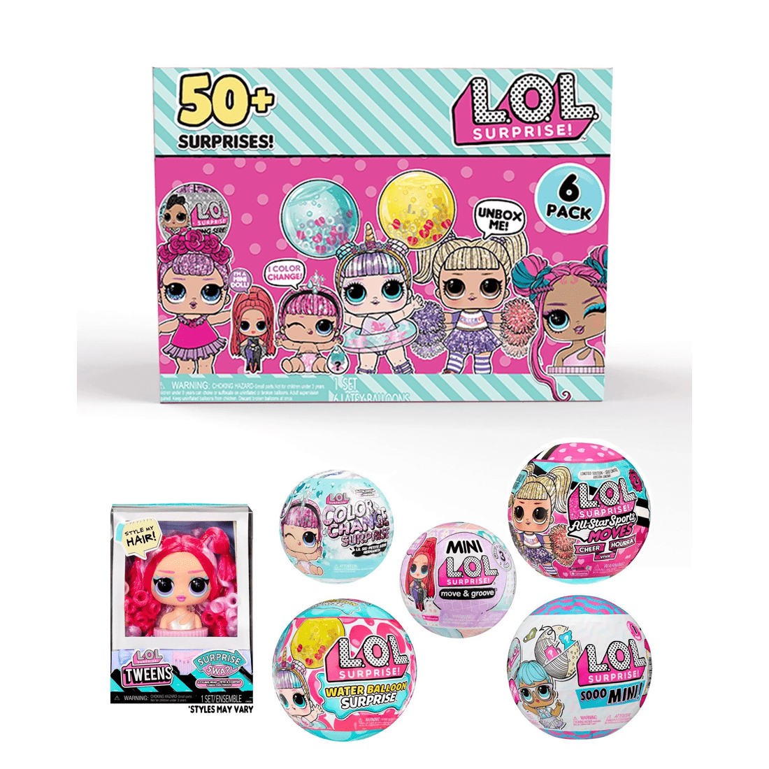 1 L.O.L. Surprise 6 pack - Multi, 1 of 7