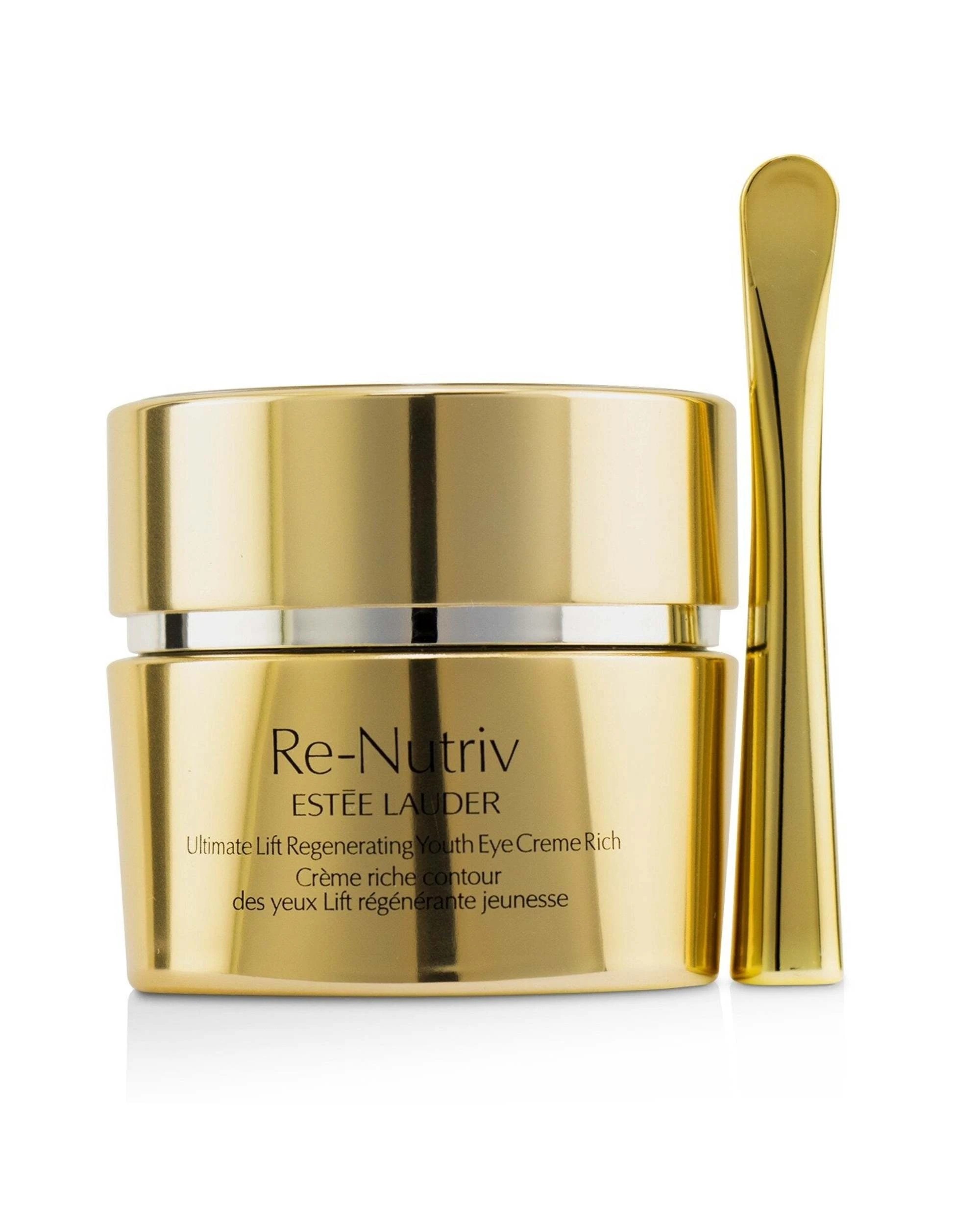 2 Estee Lauder Re-Nutriv Ultimate Lift Regenerating Youth Eye Creme Rich  15ml/0.5oz, 2 of 3