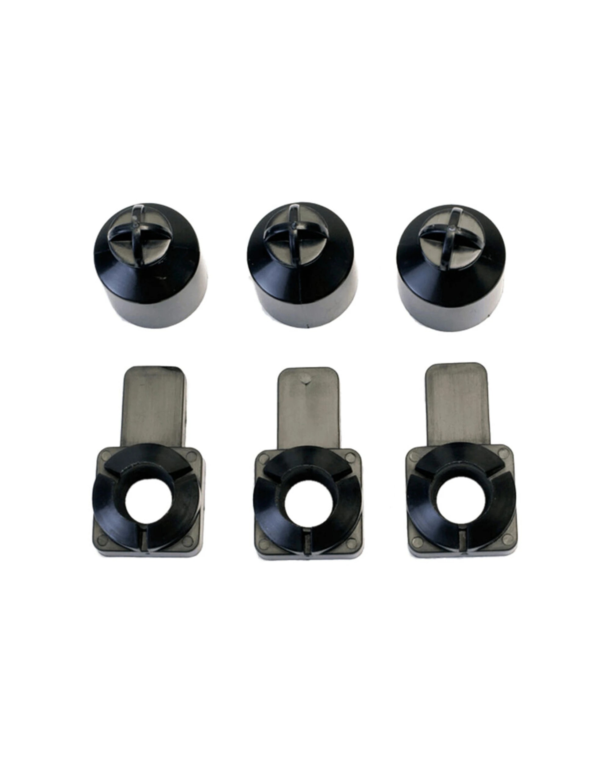2 Carrera Zimbler 6Pc Support Heads Adjustable Slot Car Track Accessory Pack - Multi, 2 of 3