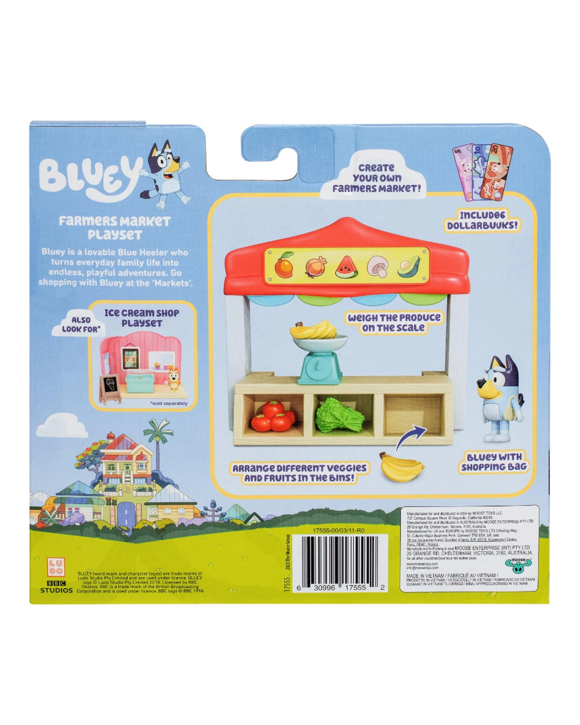 10 Bluey Mini Figure Playset Series 10 Farmers Market, 10 of 10