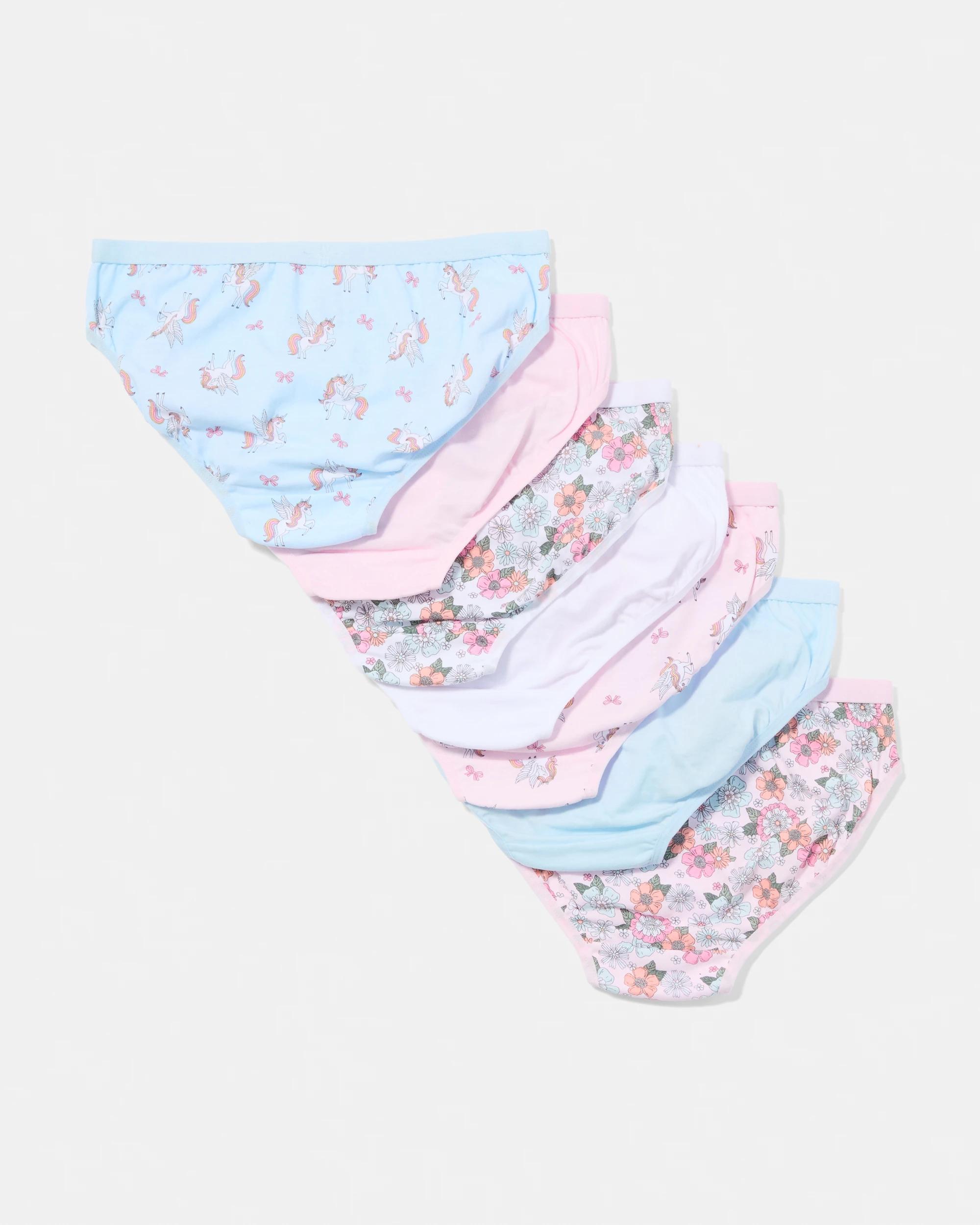 2 7 Pack Print Briefs UNICORN BLOOM, 2 of 10