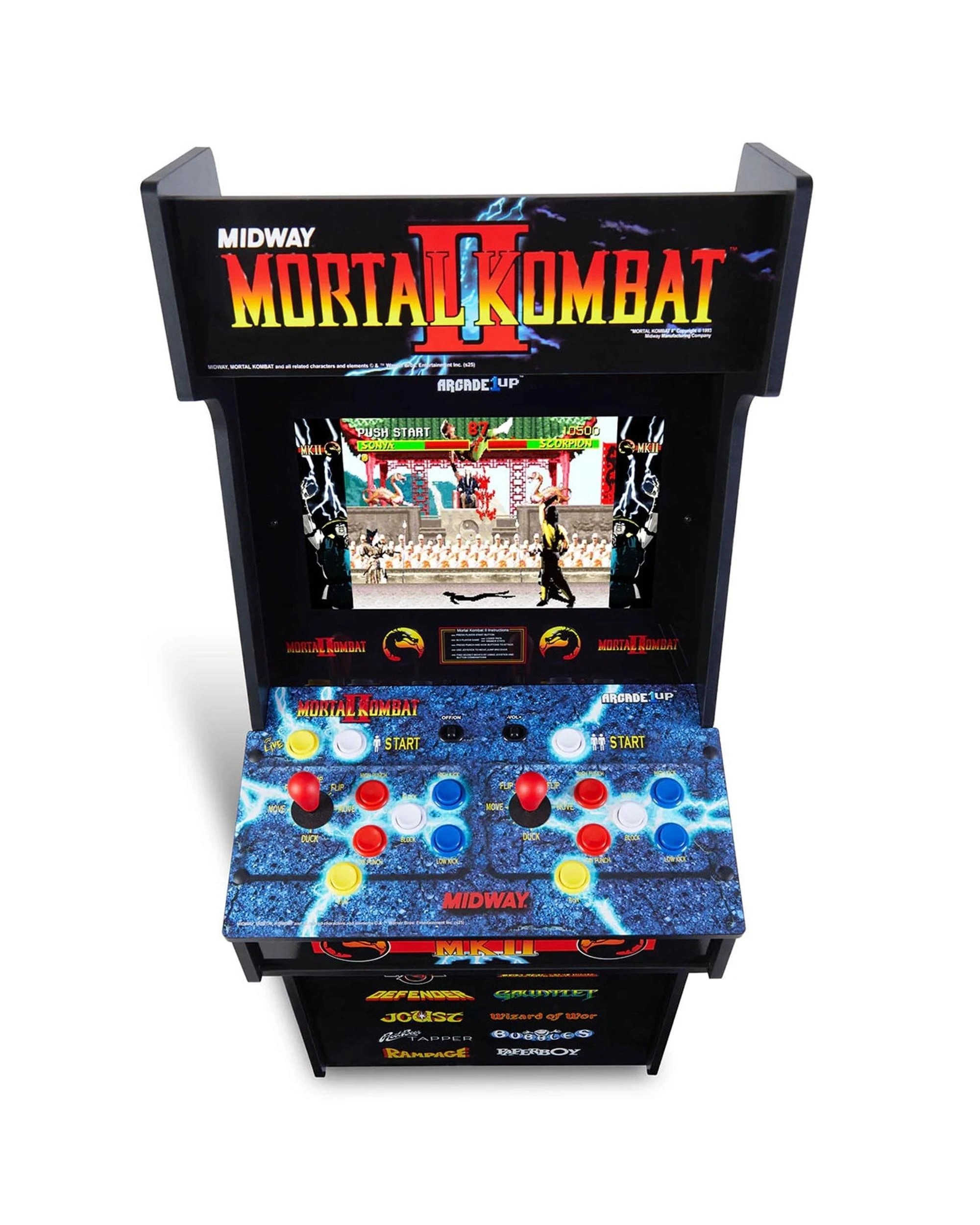 2 Arcade1Up Mortal Kombat II Classic SE Arcade Game, 2 of 10