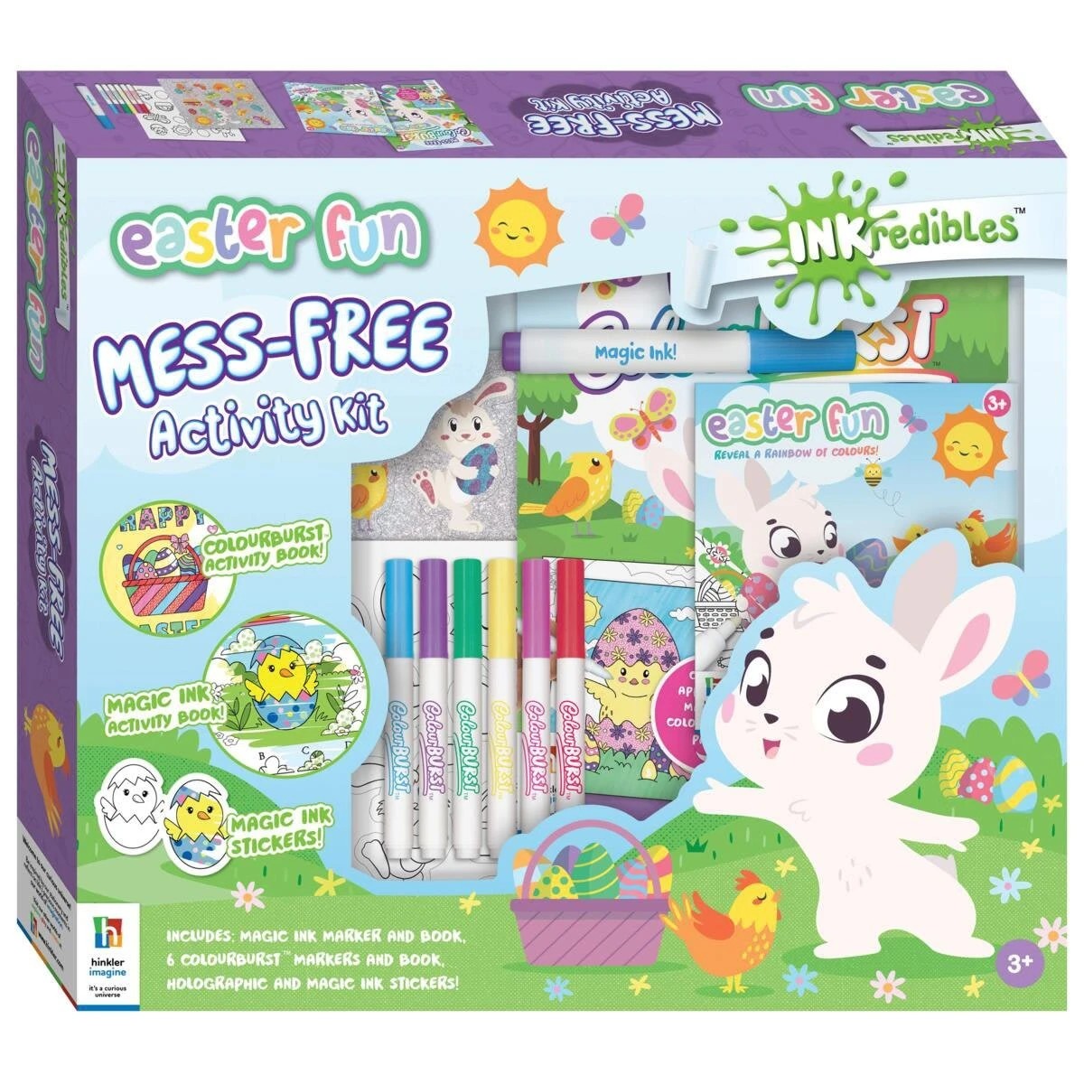 1 INKredibles Easter Fun ColourBurst Mess-Free Activity Kit - Book, 1 of 9