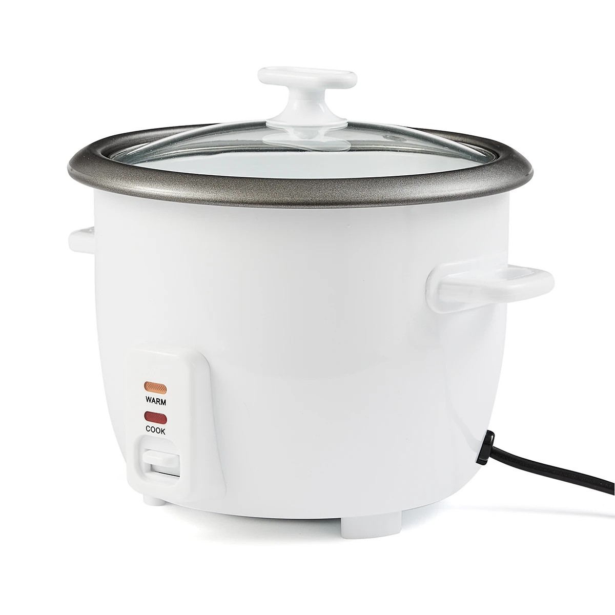 3 7 Cup Rice Cooker - White, 3 of 9