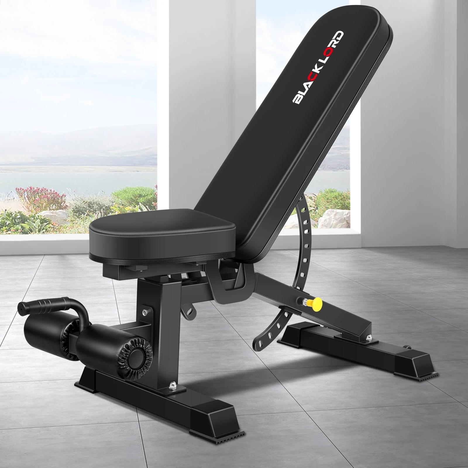 2 Black Lord Weight Bench Commercial FID Bench, 2 of 7