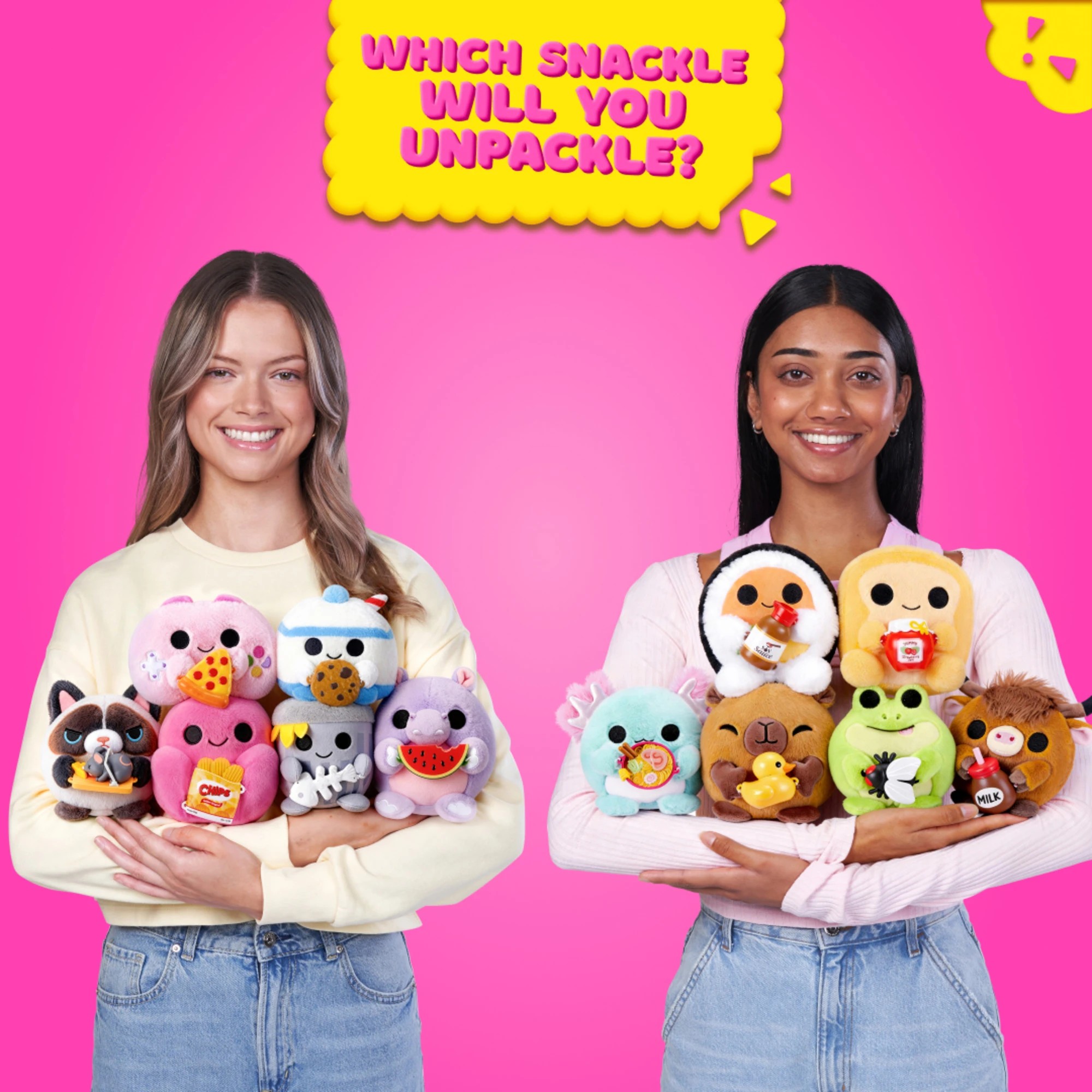 6 ZURU 12cm Snackles Core Series 2 Plush Capsule - Assorted, 6 of 10