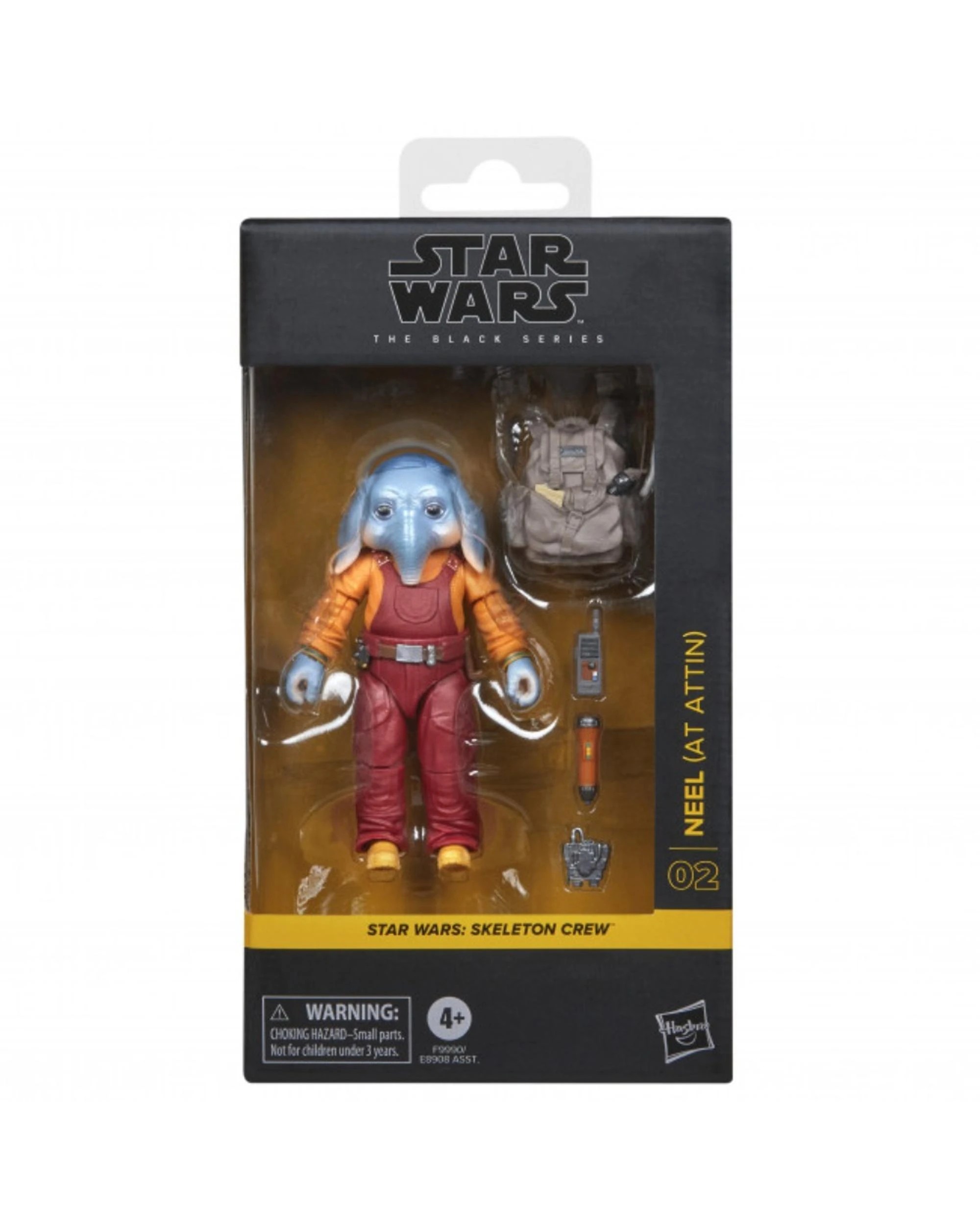 1 Star Wars The Black Series: Skeleton Crew Neel At Attin Action Figure, 1 of 5