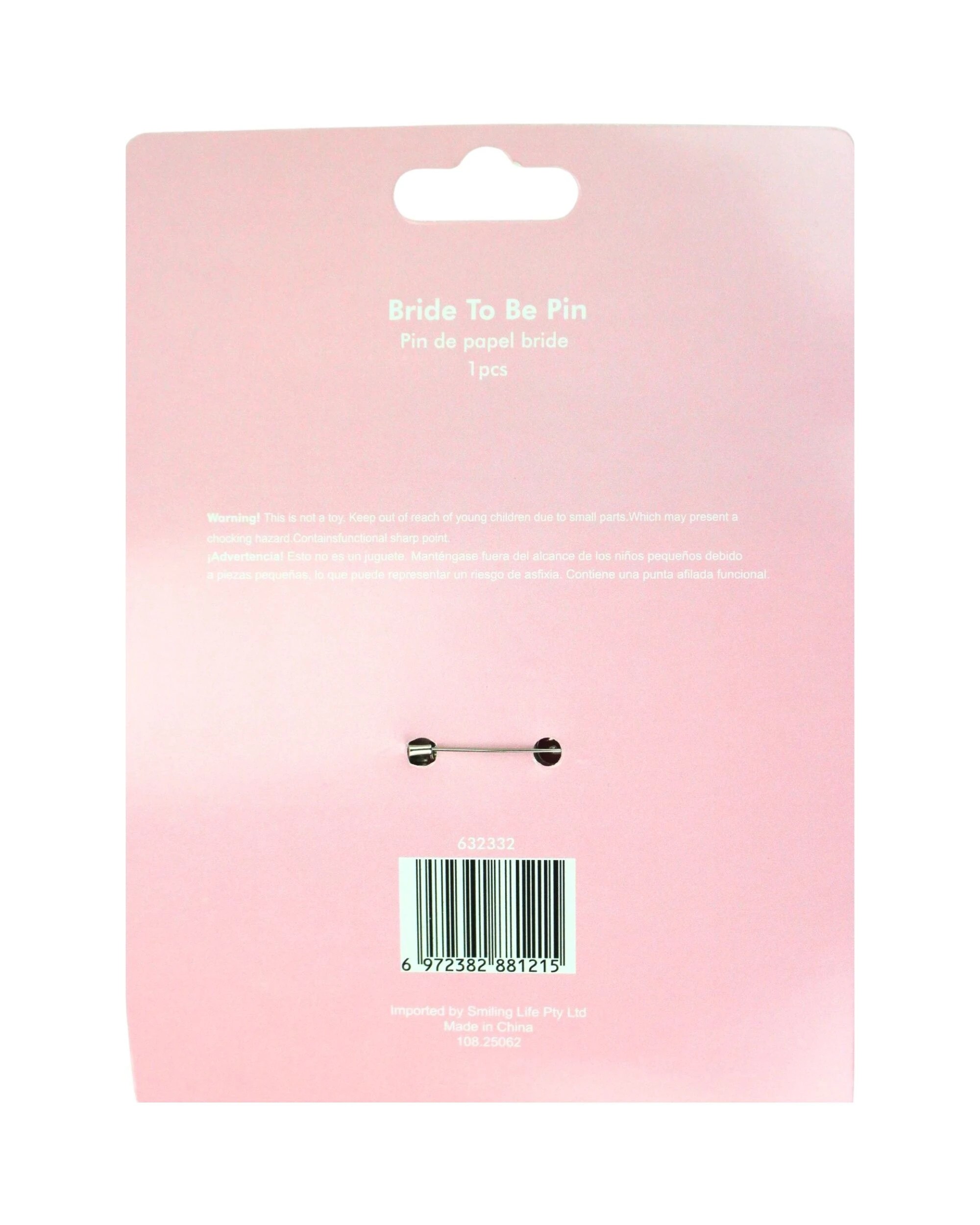 4 Party Maker Rose Bride To Be Badge - Gold, 4 of 4