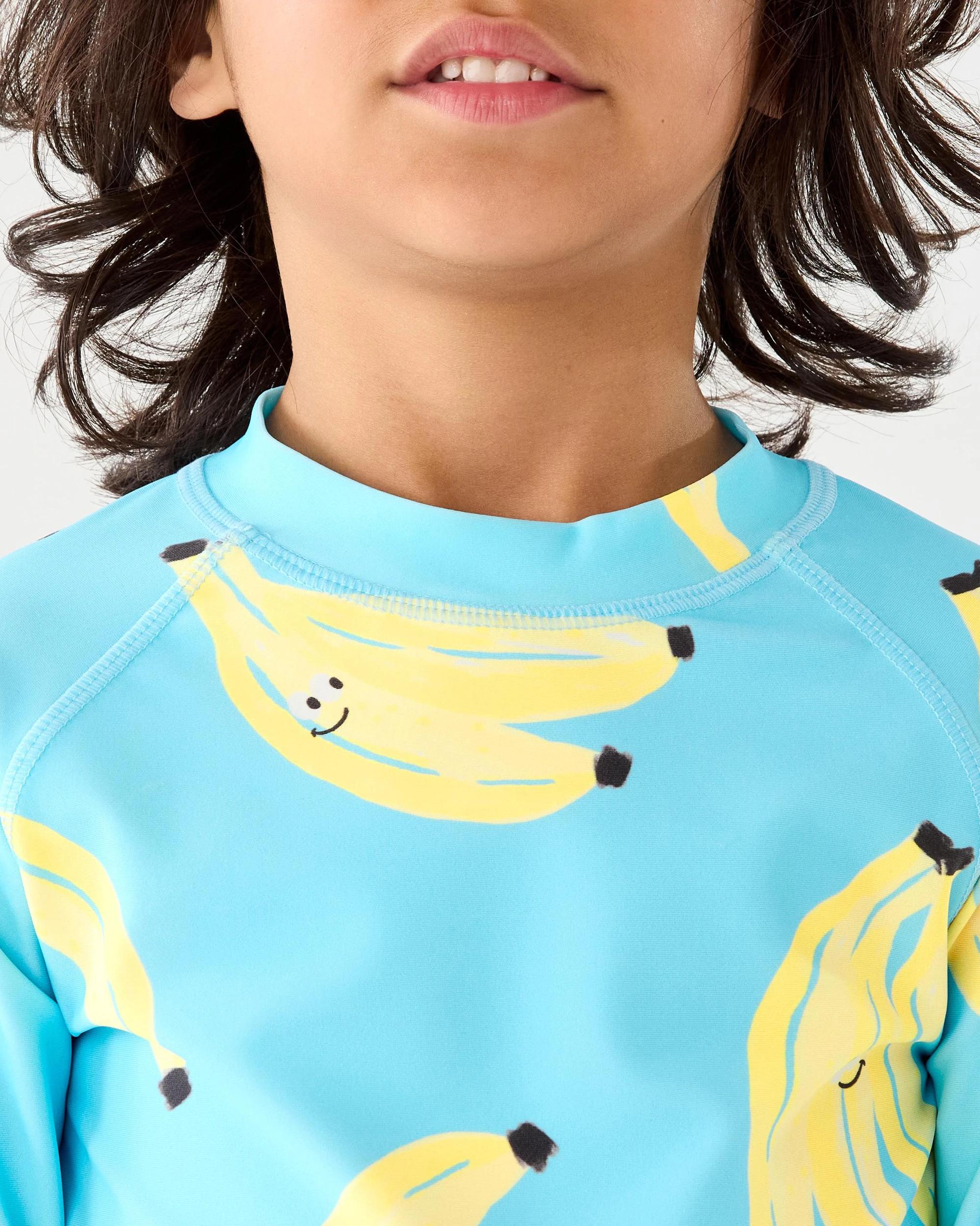6 Long Sleeve Swim Set Blu Fruit, 6 of 8