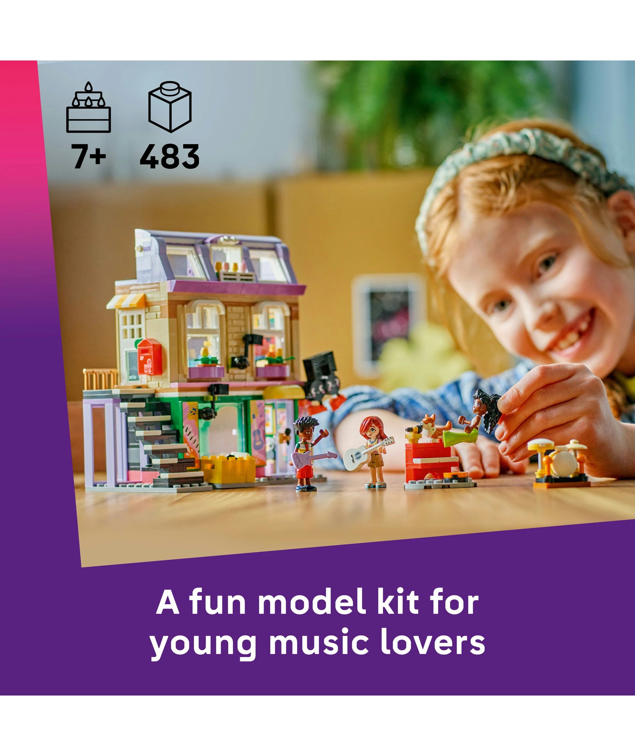 3 LEGO Friends Music Shop & Apartment 42653, 3 of 10