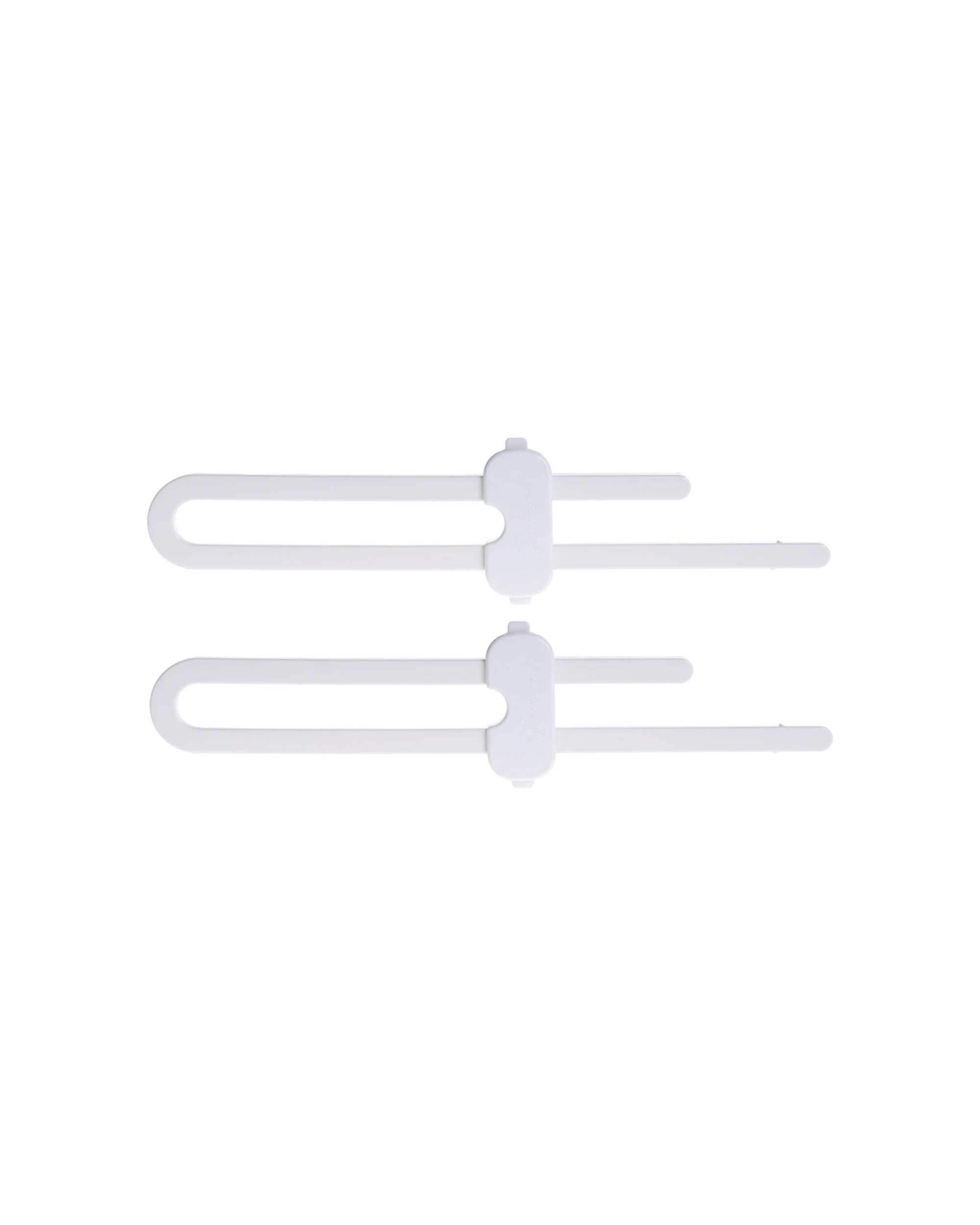 2 Dreambaby 2pc Baby Safety Slim Line Slide Lock White - White, 2 of 3