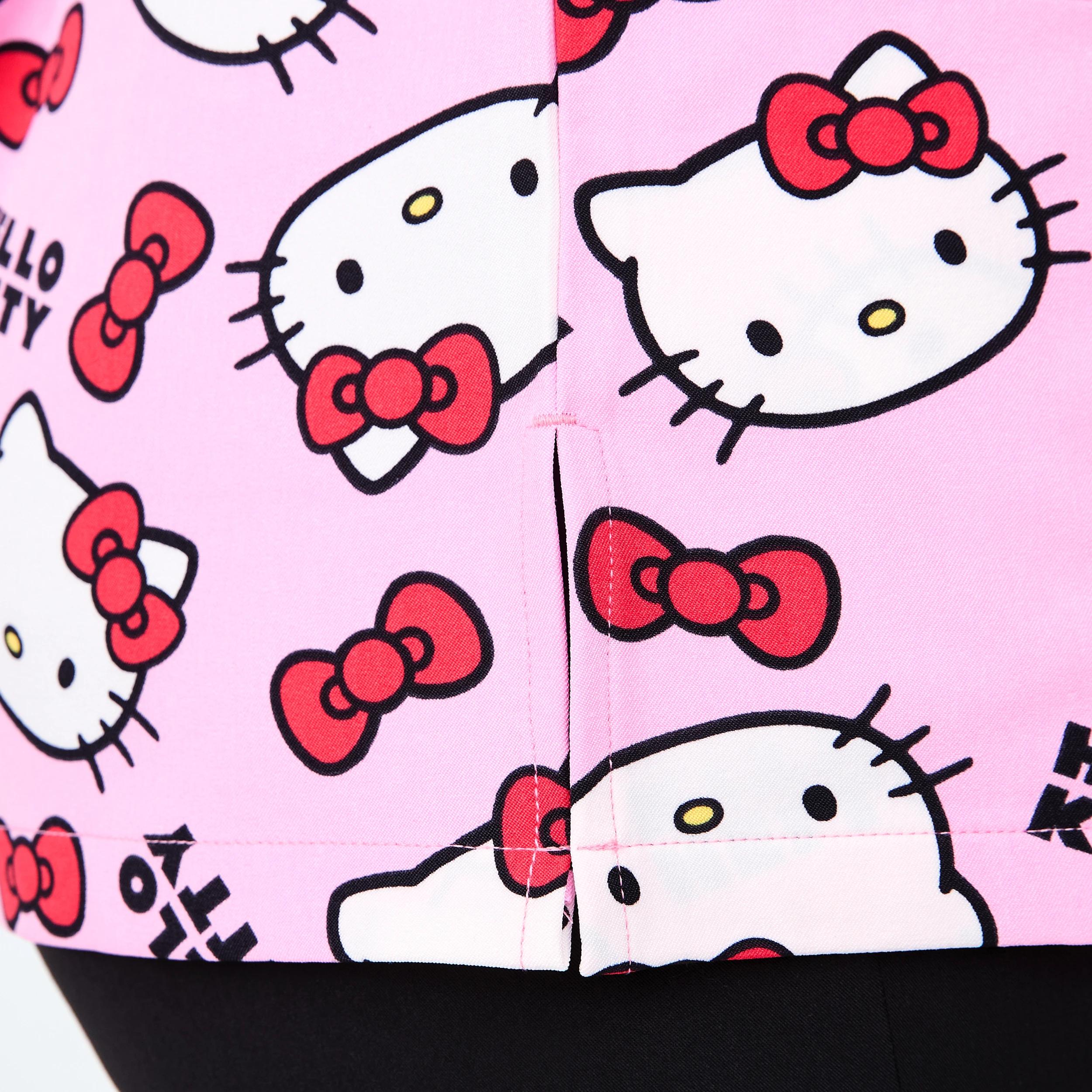 6 Workwear Hello Kitty License Scrub Top HELLO KITTY SCRUB, 6 of 6