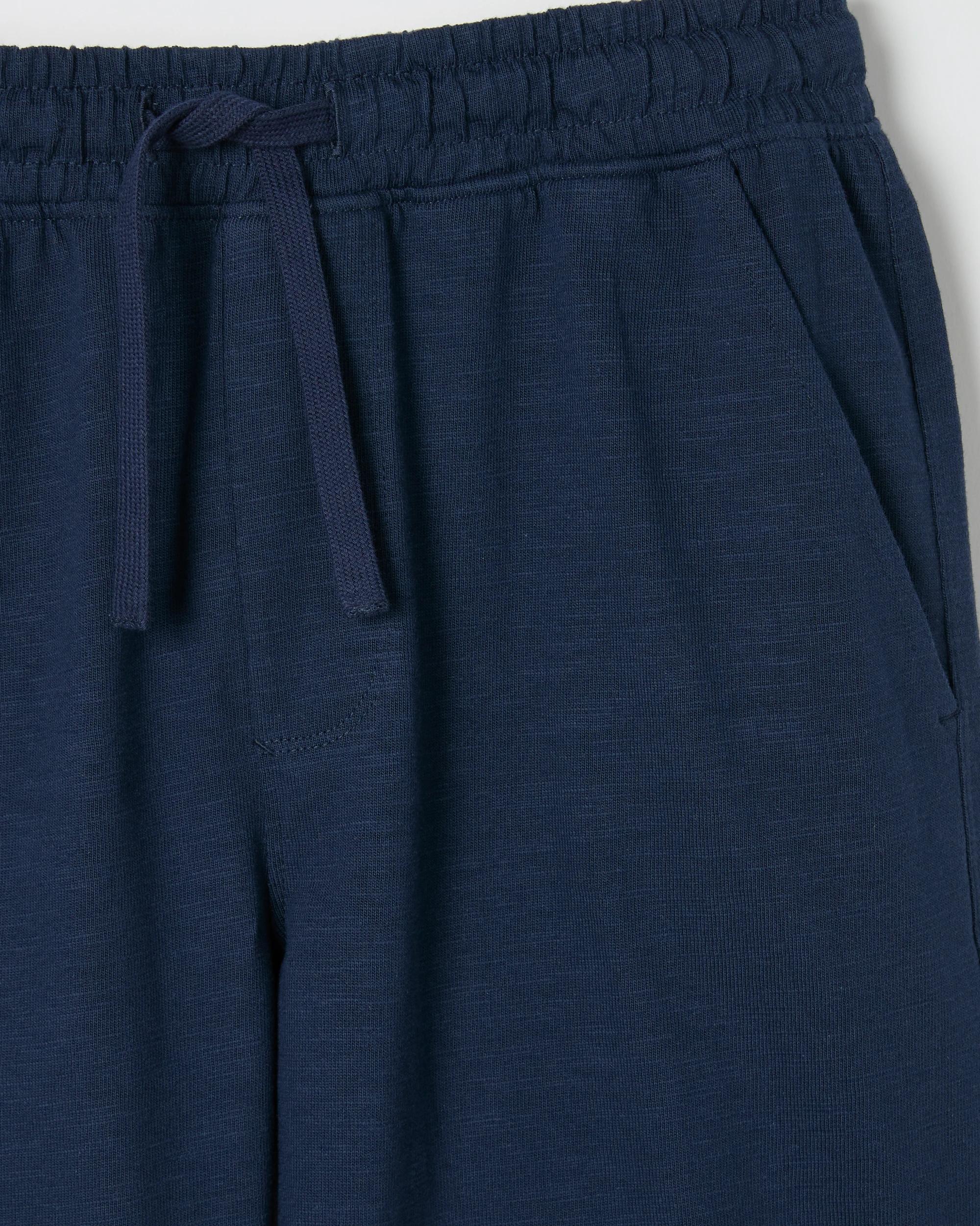 7 Target Kids Elastic Waist Sweat Shorts NAVY, 7 of 7