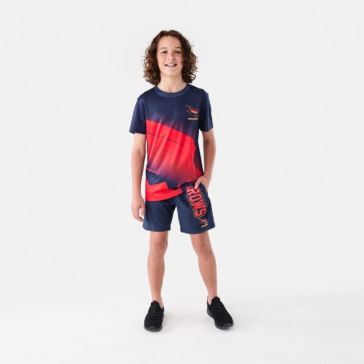 6 Official AFL Kids Training T-shirt Adelaide, 6 of 8