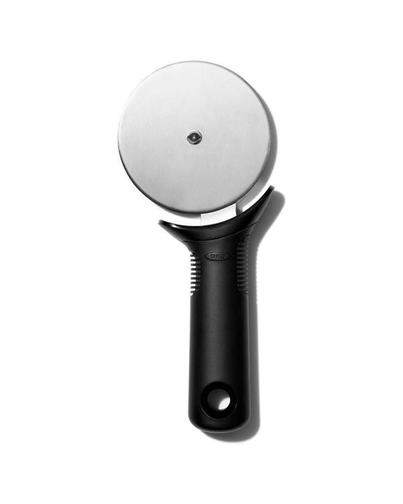 Oxo Good Grips Large 4 Inch Pizza Wheel Cutter Stainless Steel Blade For Kitchen - Silver