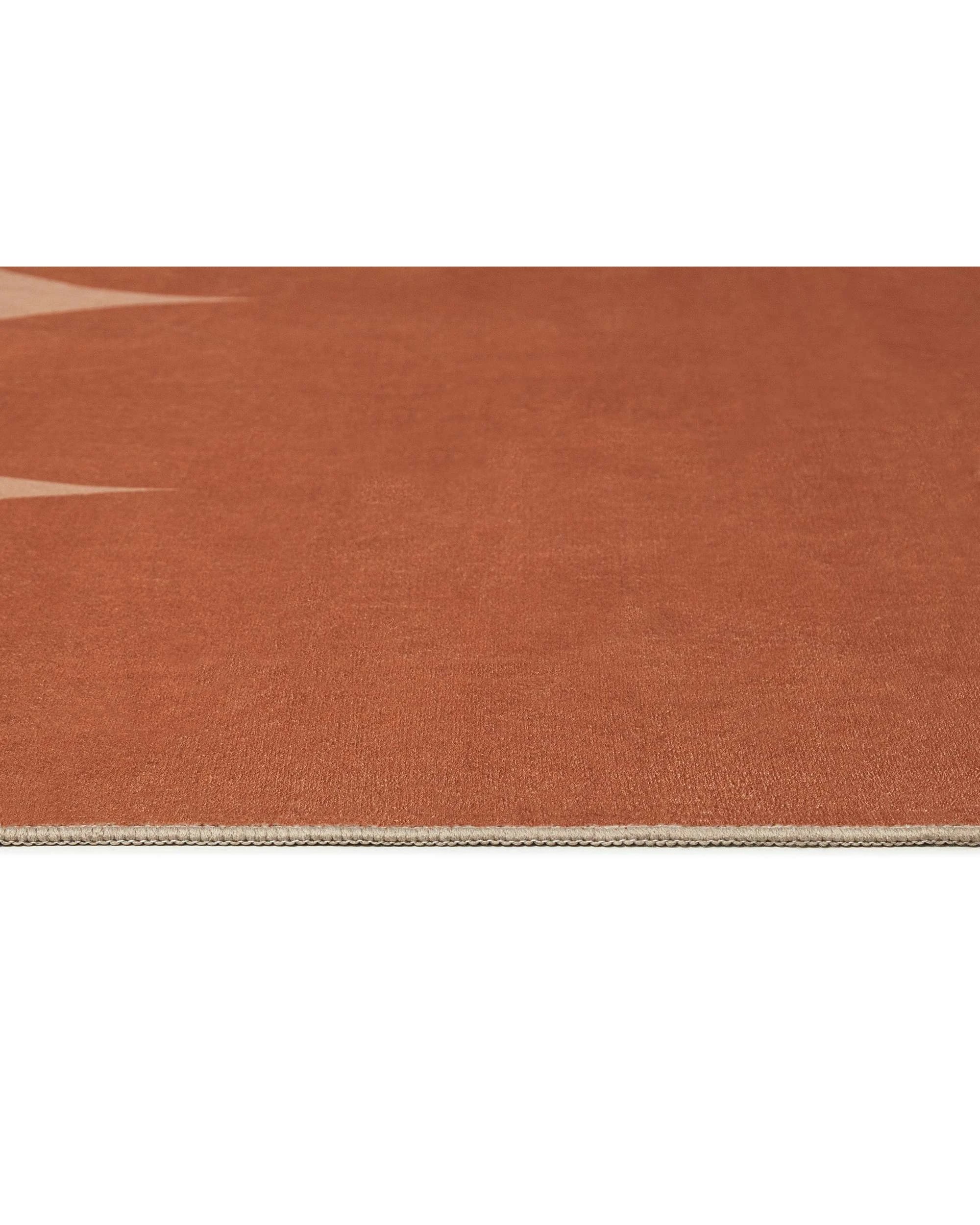 6 Loopsie Junin Printed Washable Rug-320cm x 230cm - Orange, 6 of 8