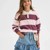 BURGUNDY STRIPE