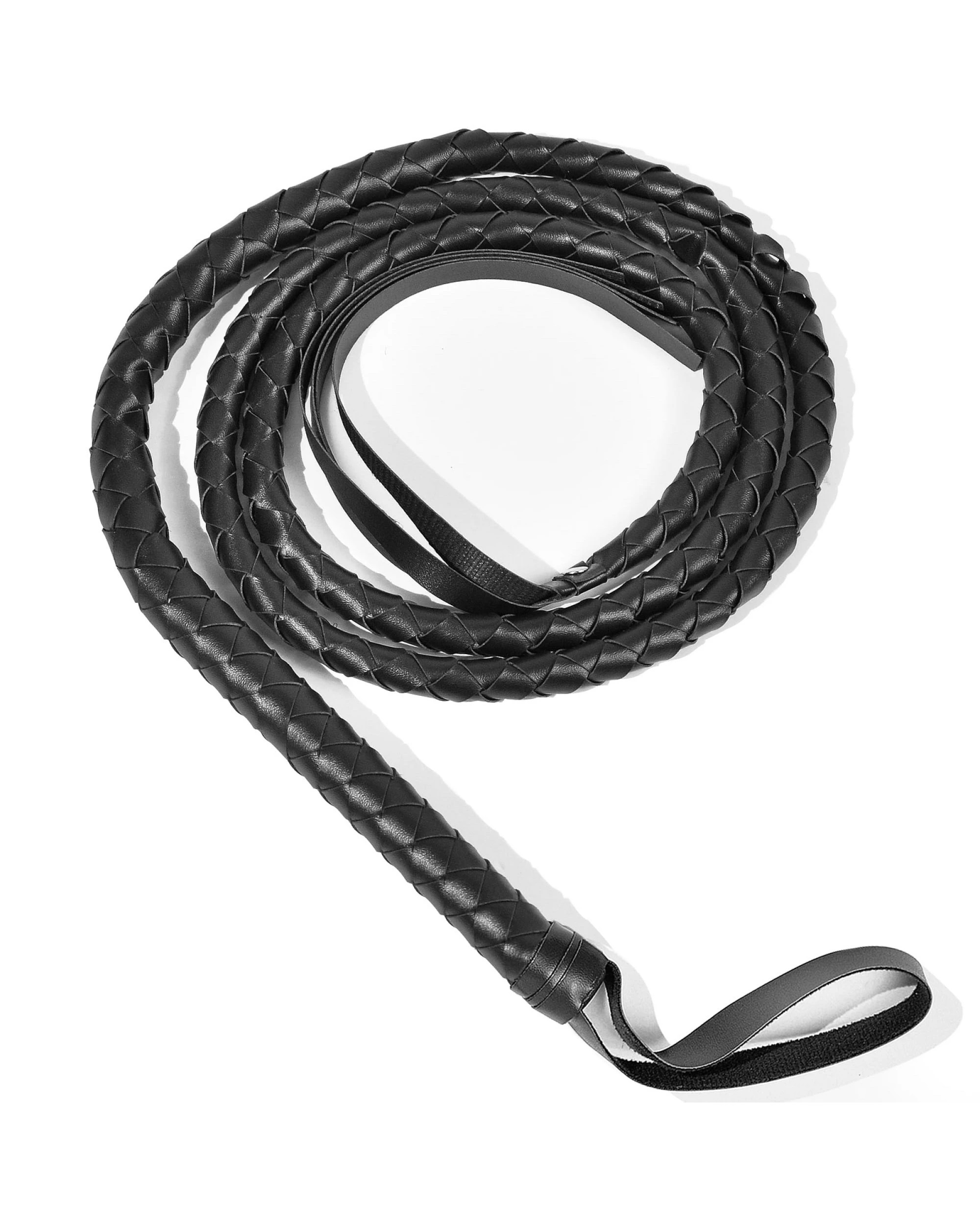 1 BR Costumes Faux Leather Cowboy Costume with Whip, 1 of 7