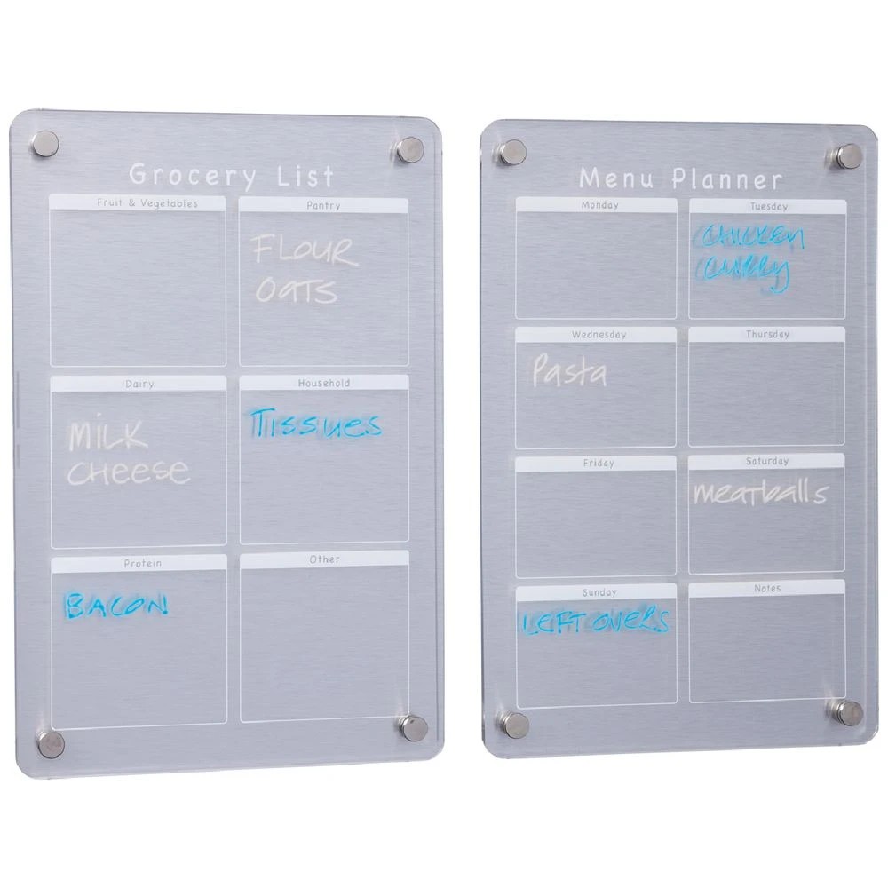 4 Otto 2.7mm Acrylic Meal Planner Board 200 x 300mm 2 Pack, 4 of 5