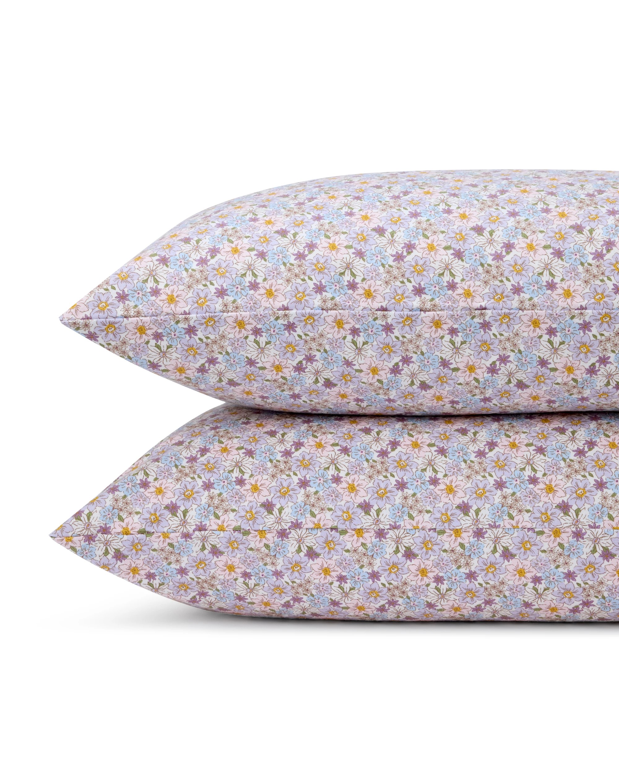 2 Floral Cotton Flannelette Sheet Set - King Bed, 2 of 7