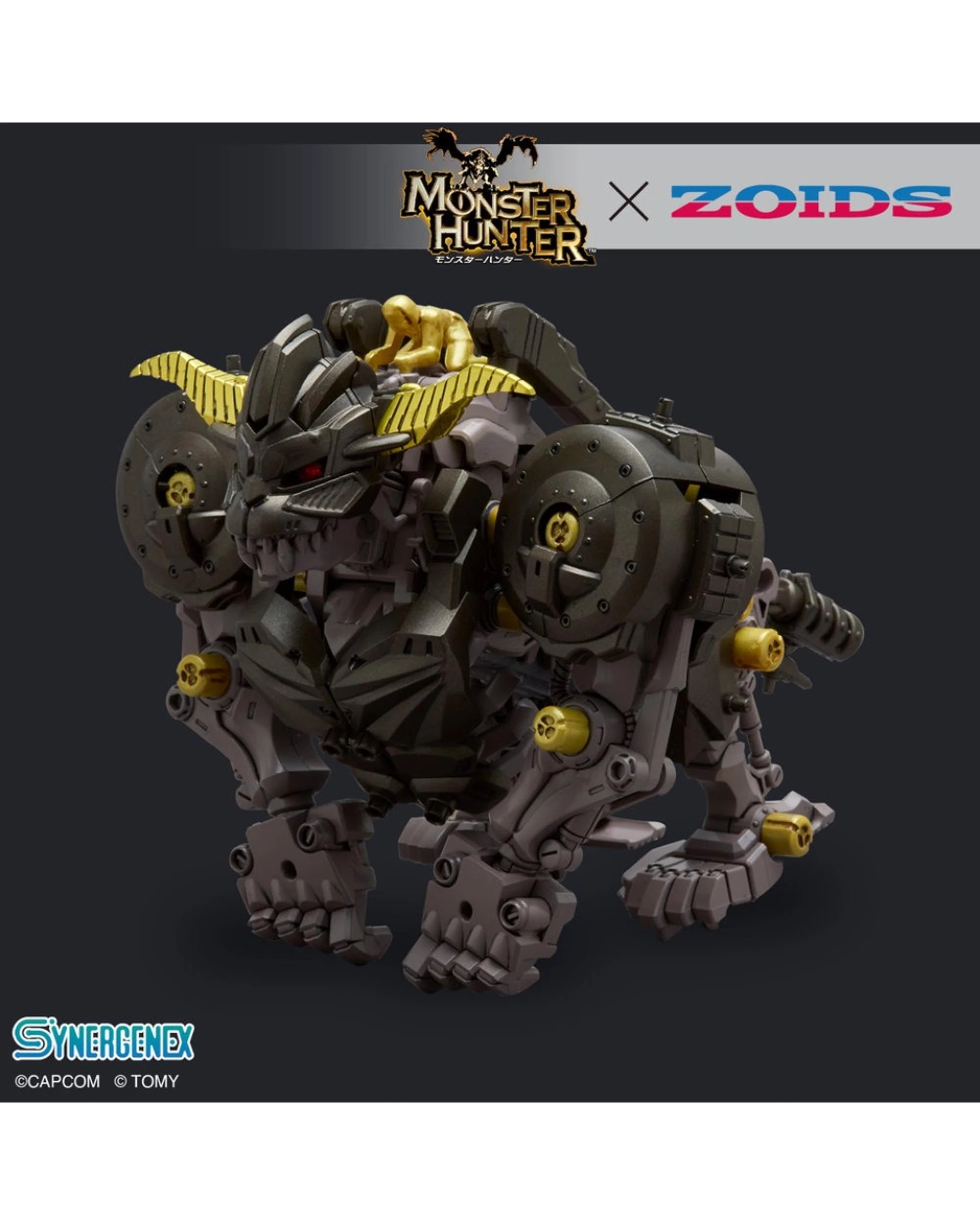 4 Tomy Zoids-X-Monster Hunter Knuckle Kong-X-Seiten Buildable Model Kit, 4 of 6