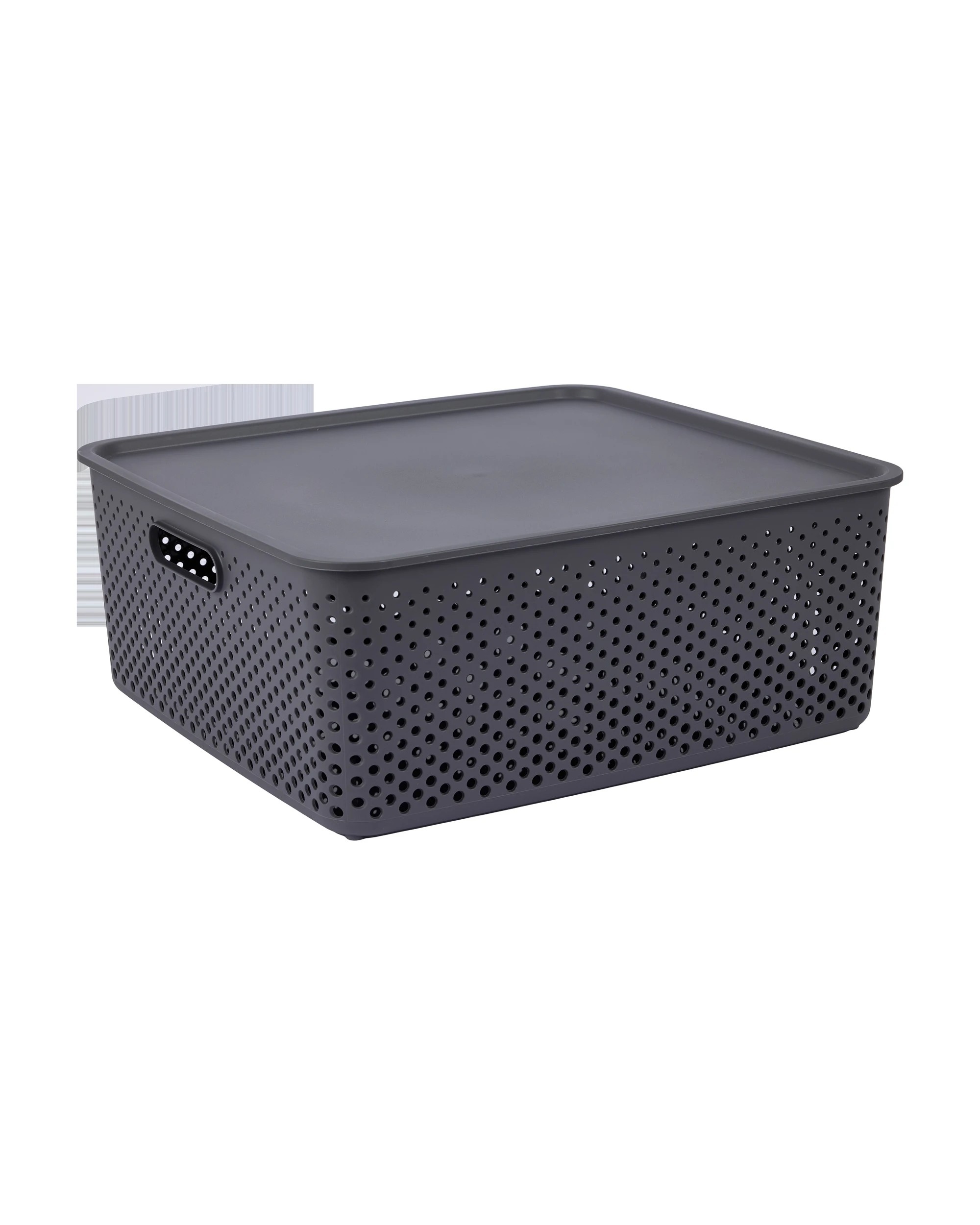 1 19L Dot Container - Charcoal, 1 of 6