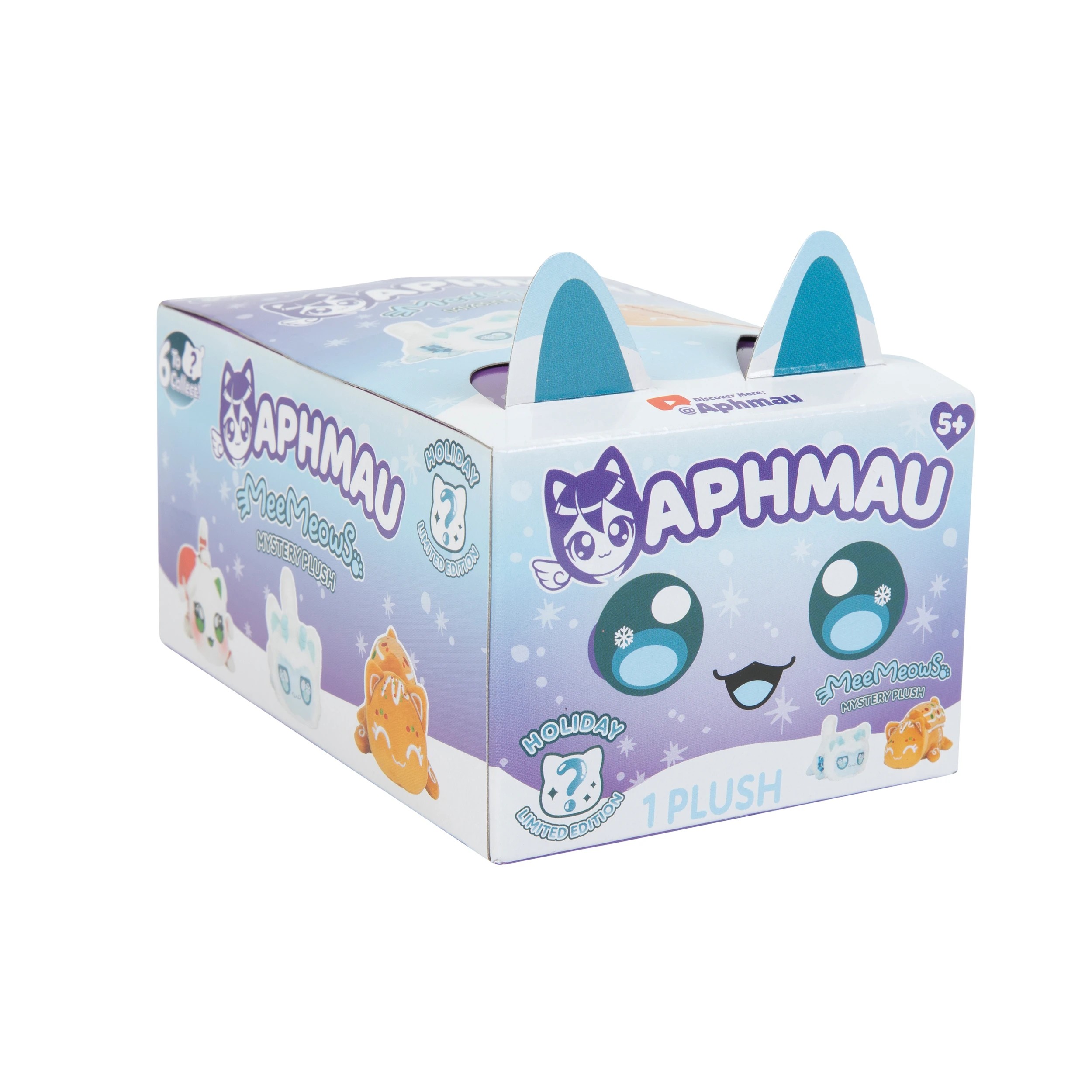 5 Aphmau 6in. Mystery MeeMeow Holiday Plush - Assorted, 5 of 10