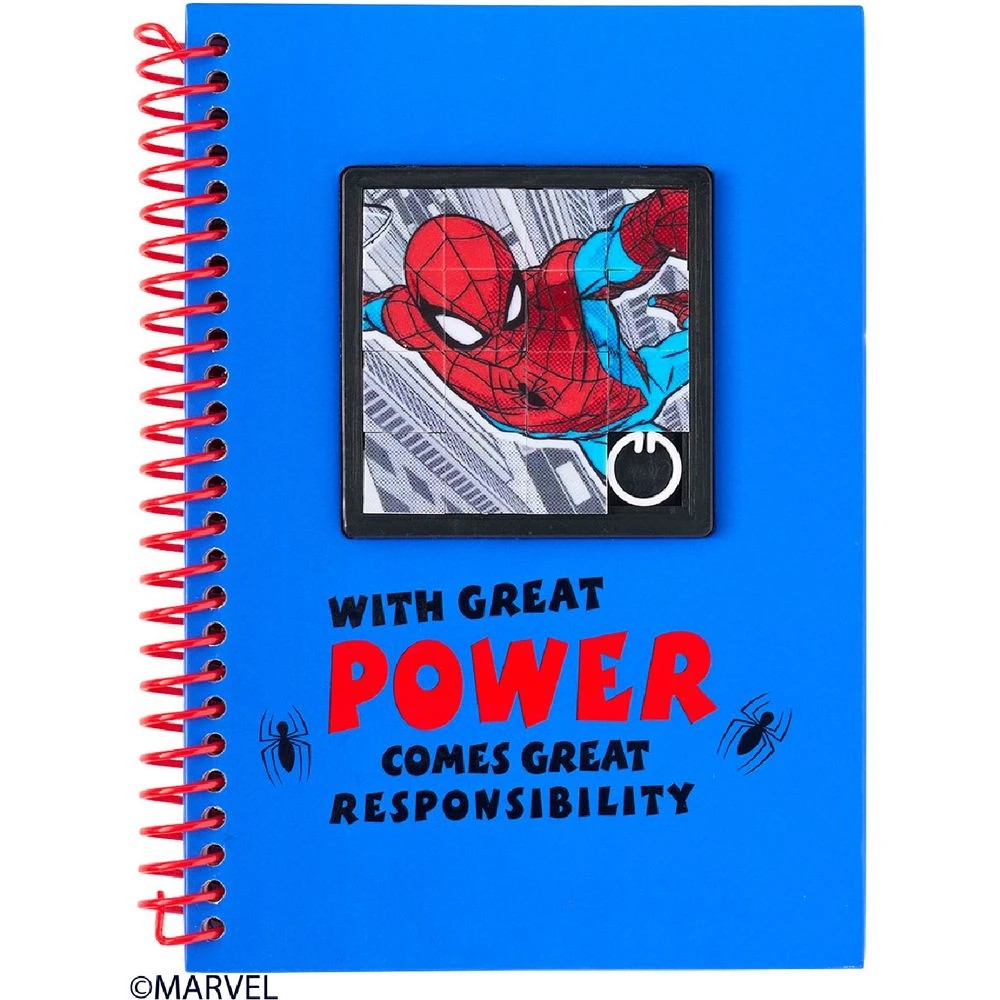 1 Marvel Spider-Man A5 Puzzle Notebook 160 Pages, 1 of 5