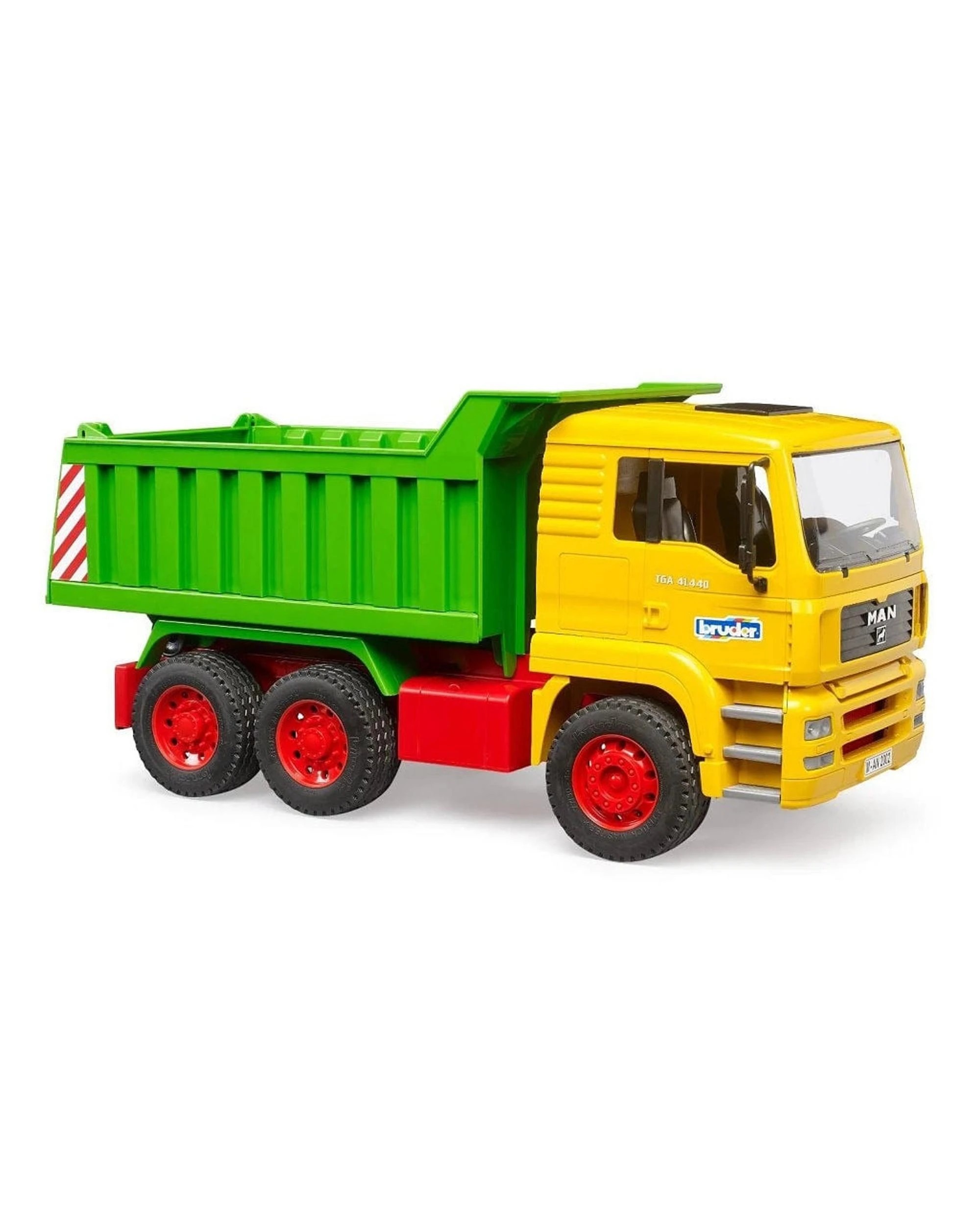 3 Bruder 50th Anniversary Man TGA Tip Up Truck, 3 of 3