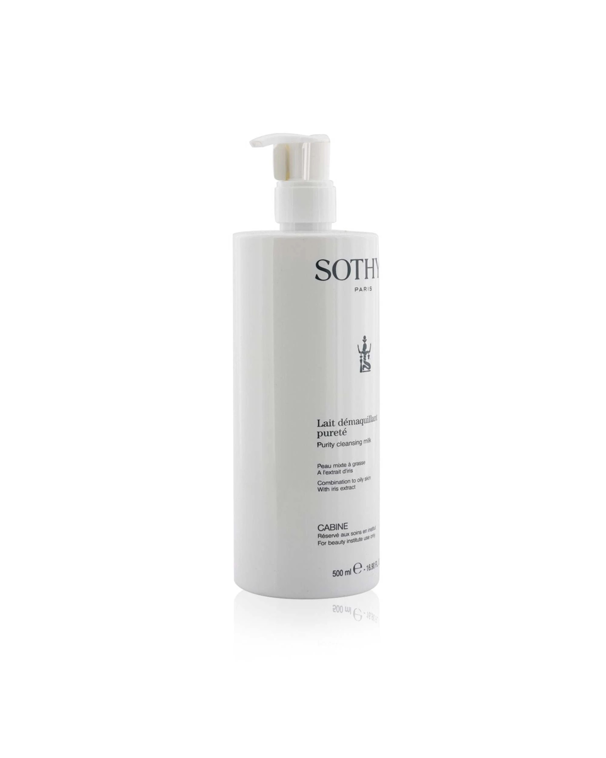 2 Sothys Purity Cleansing Milk - For Combination to Oily Skin , With Iris Extract (Salon Size)  500ml/16.9oz, 2 of 3