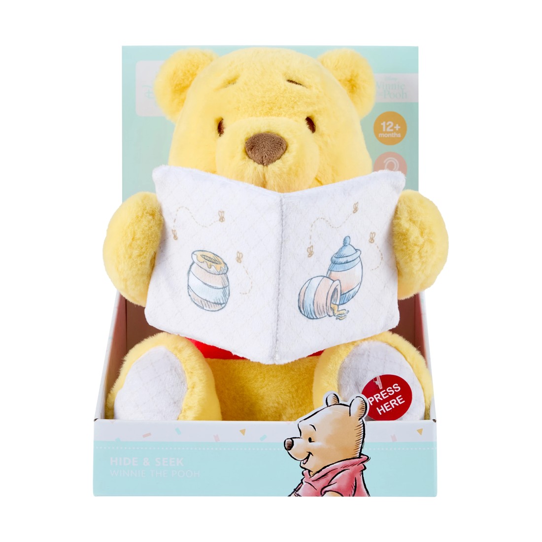 5 Disney Baby Hide & Seek Winnie the Pooh Plush Toy, 5 of 5