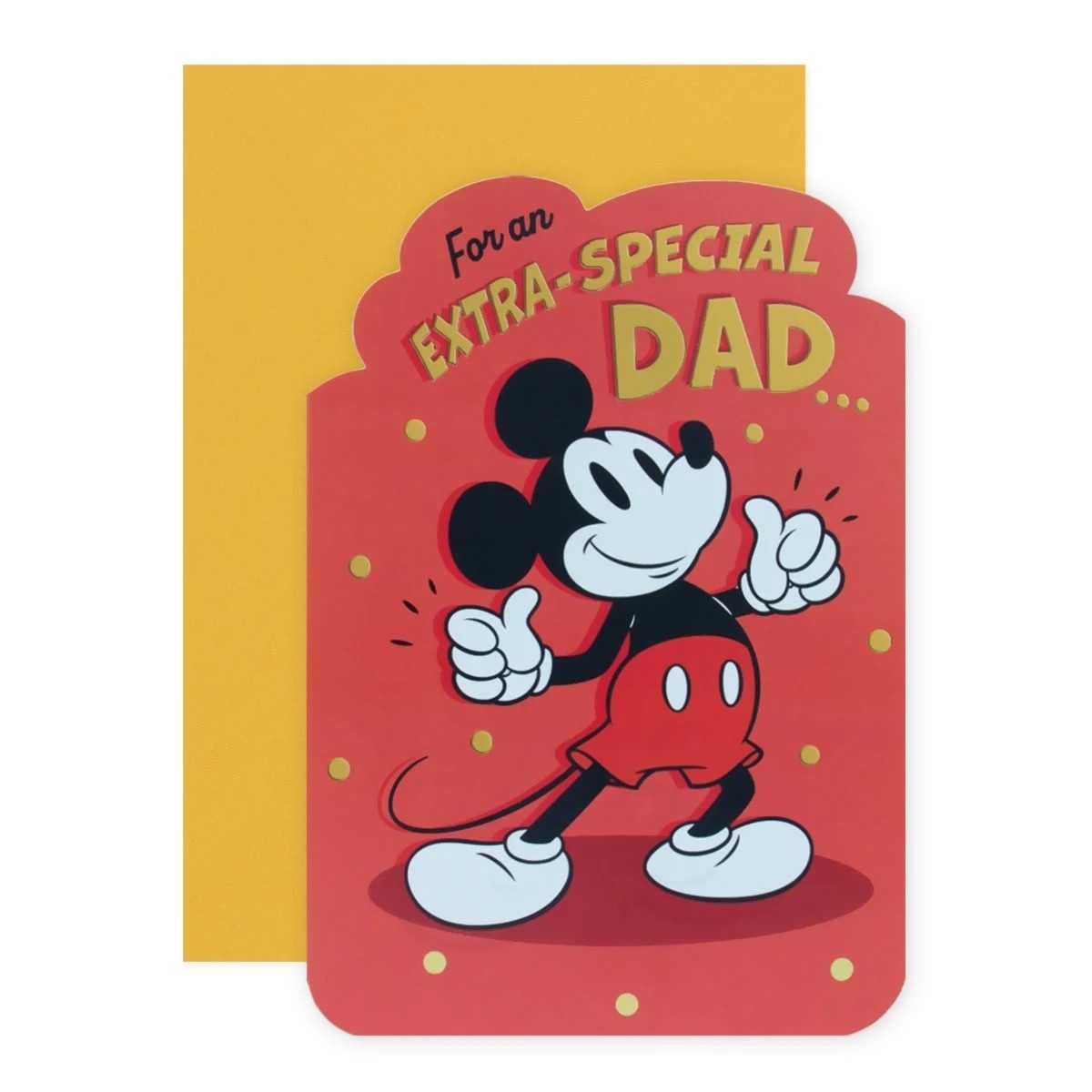 1 Hallmark Disney Mickey Mouse Father's Day Card - Extra Happy, Extra Special, 1 of 3
