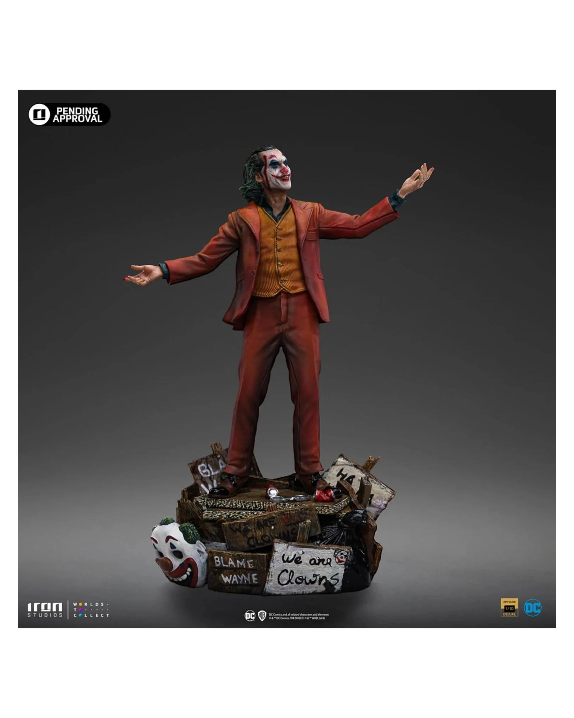 4 Joker Folie A Duex Joker - Arthur Fleck -  Deluxe 1:10 Statue, 4 of 6